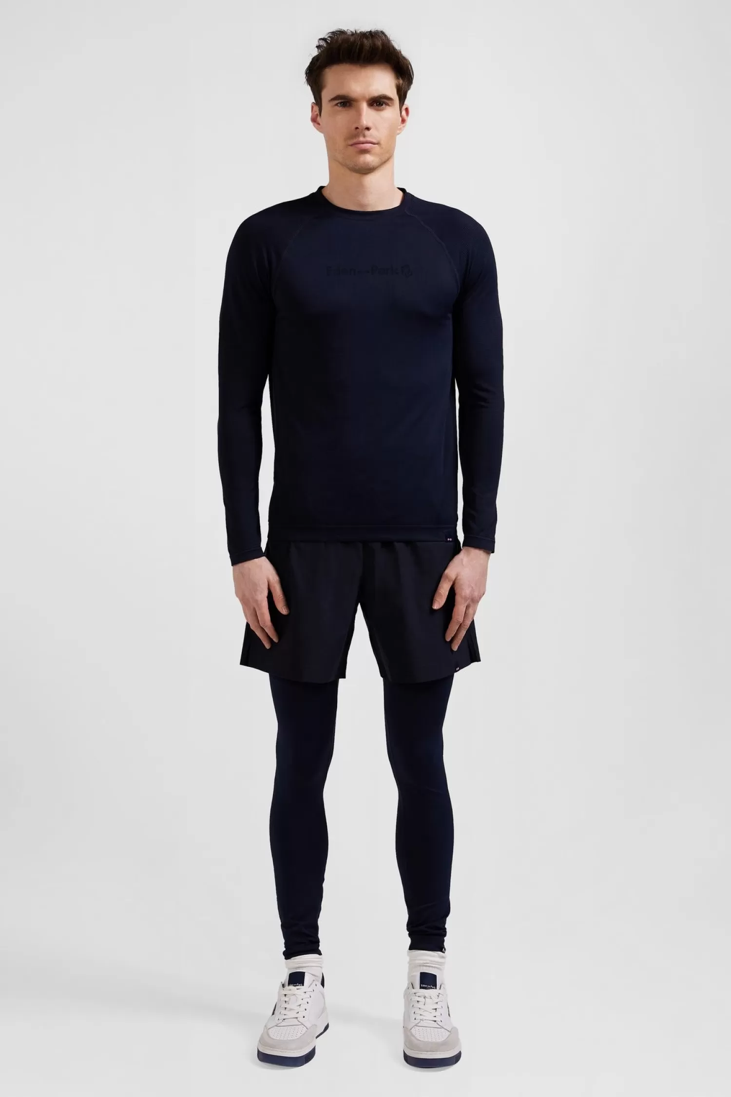 Eden Park Navy blue sports shorts< Shorts And Bermudas