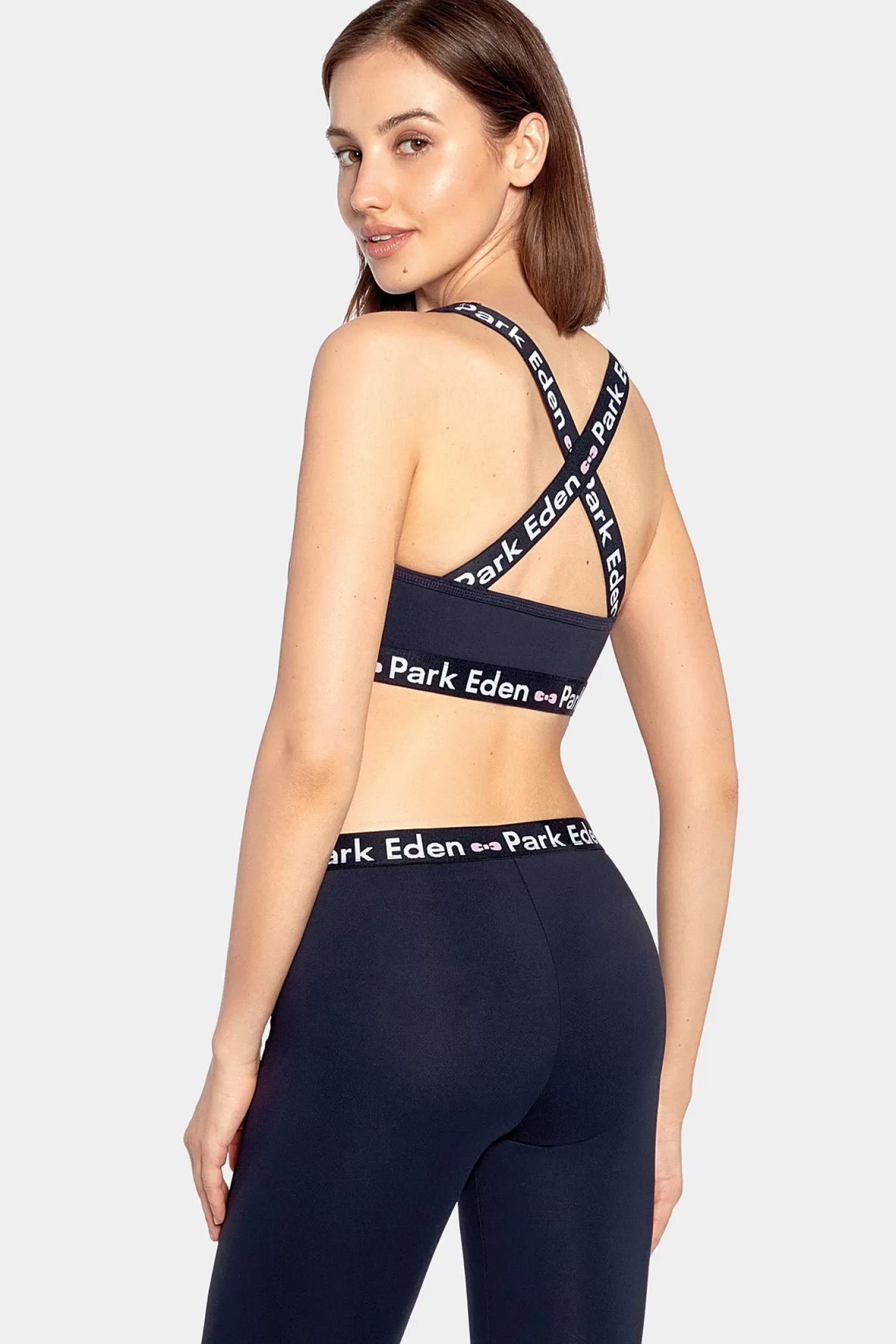 Eden Park Navy blue stretch cotton jersey bra<Women Underwear