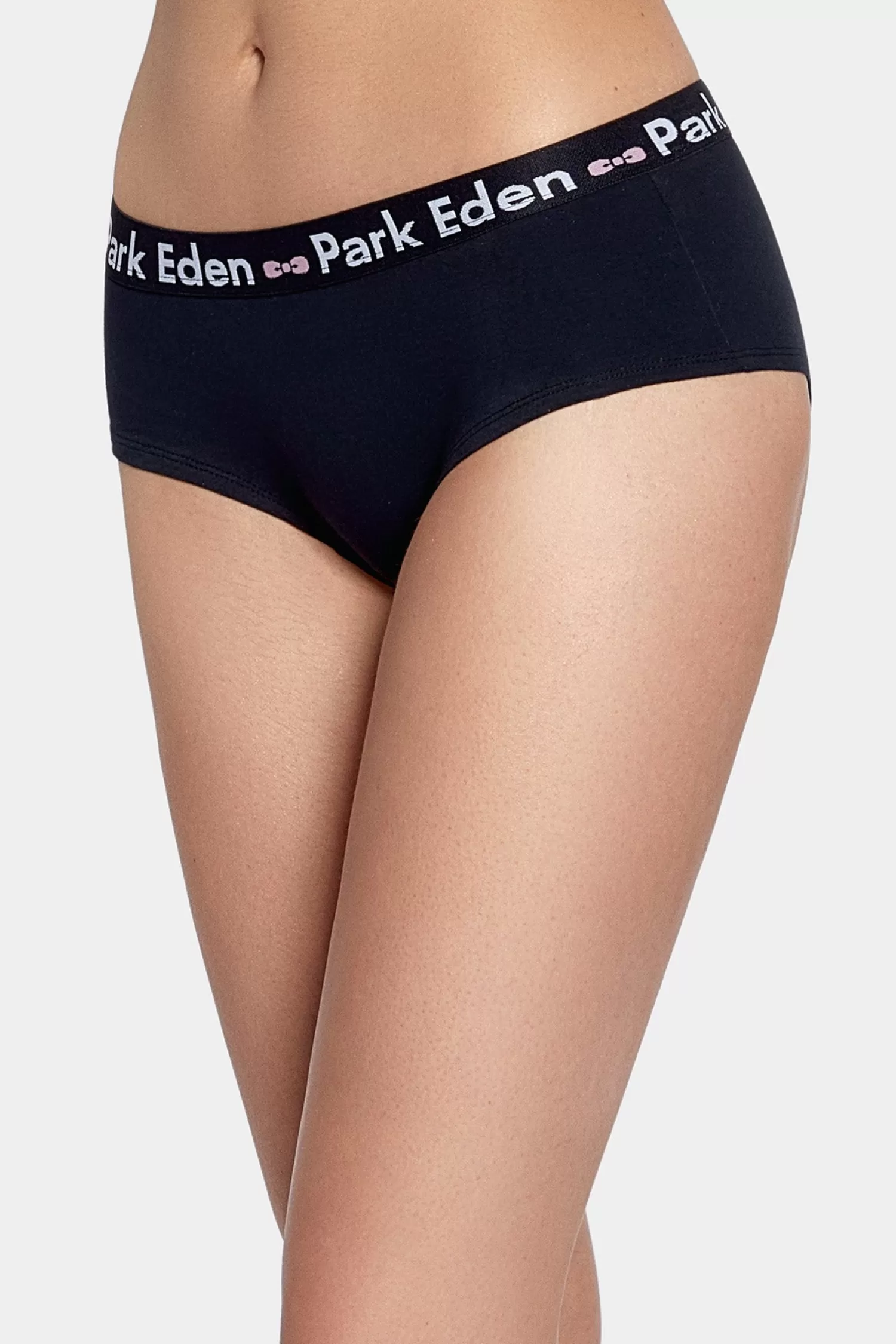 Eden Park Navy blue stretch cotton shorty brief<Women Underwear