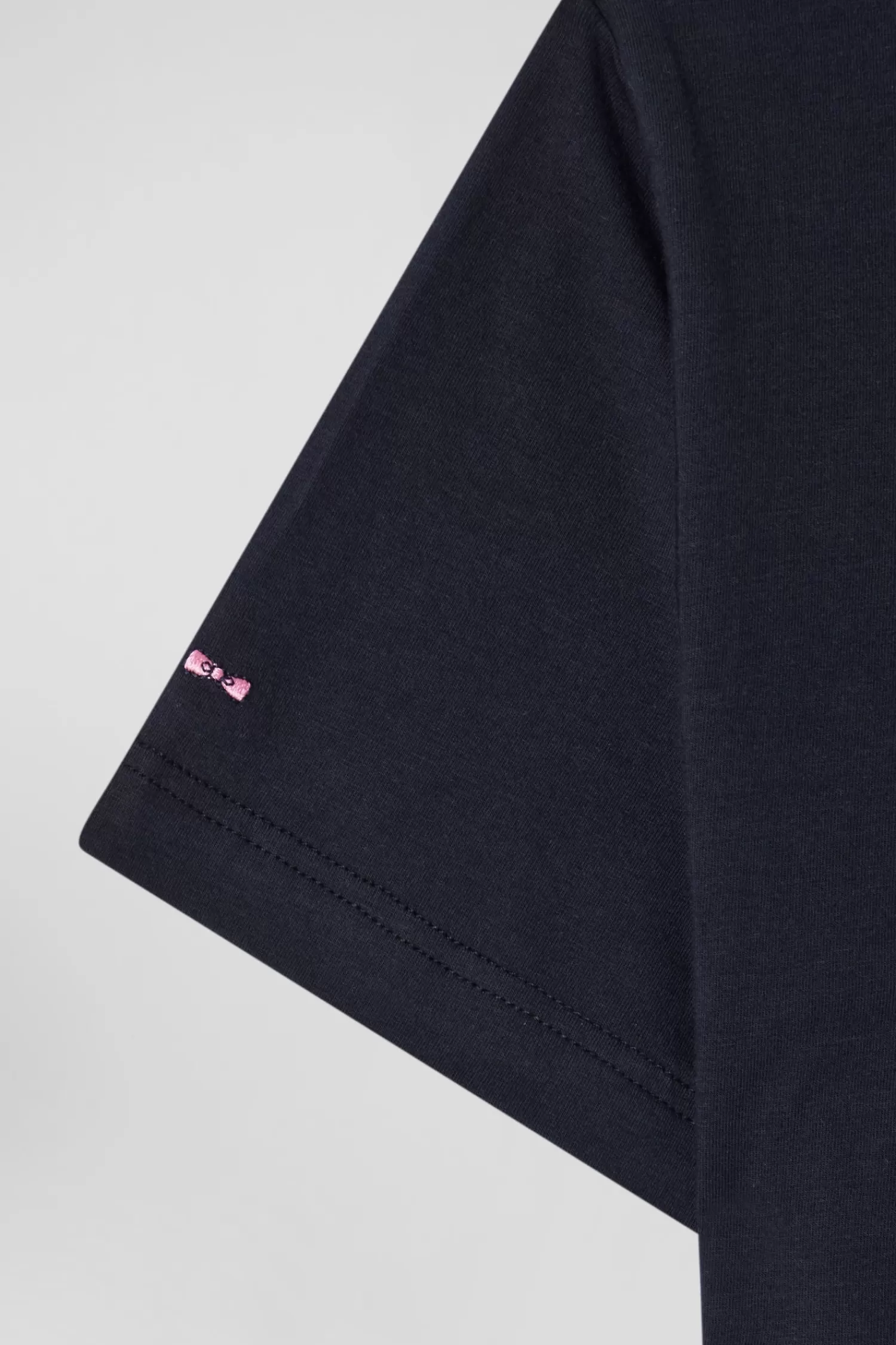 navy_blue_stretch_cotton_tshirt_3.webp Eden Park Navy blue stretch cotton T-shirt< T-shirts