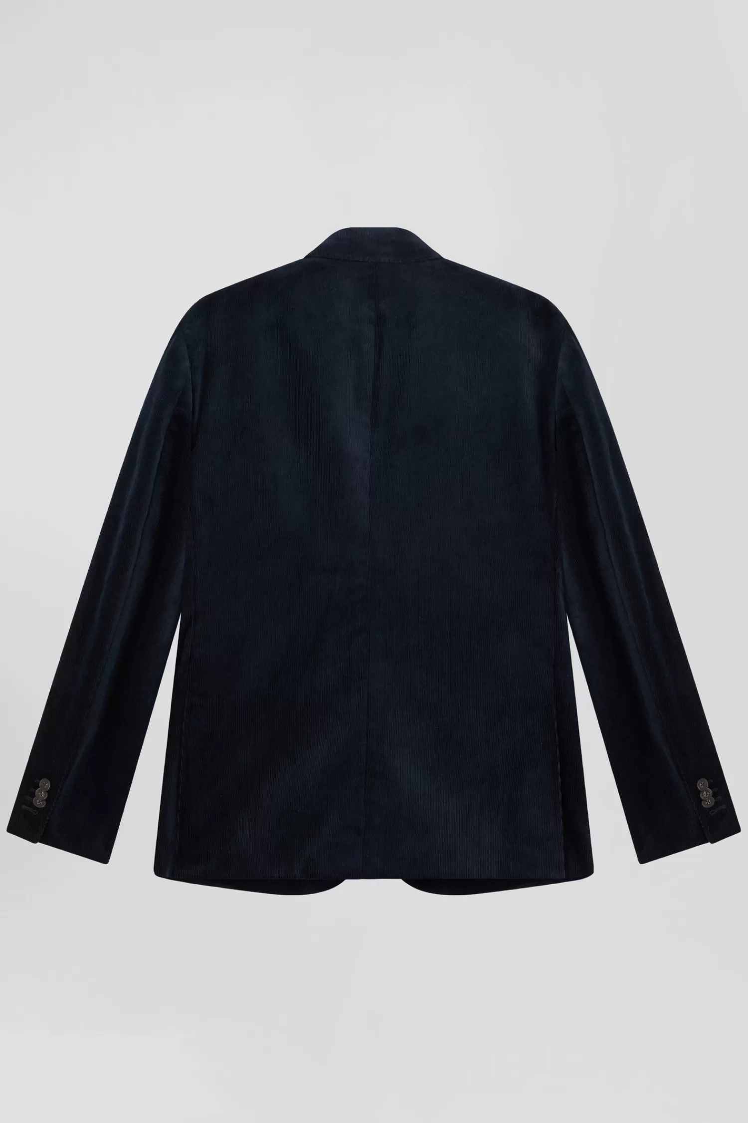 Eden Park Navy blue stretch cotton velvet jacket Modern fit< Jackets And Suits