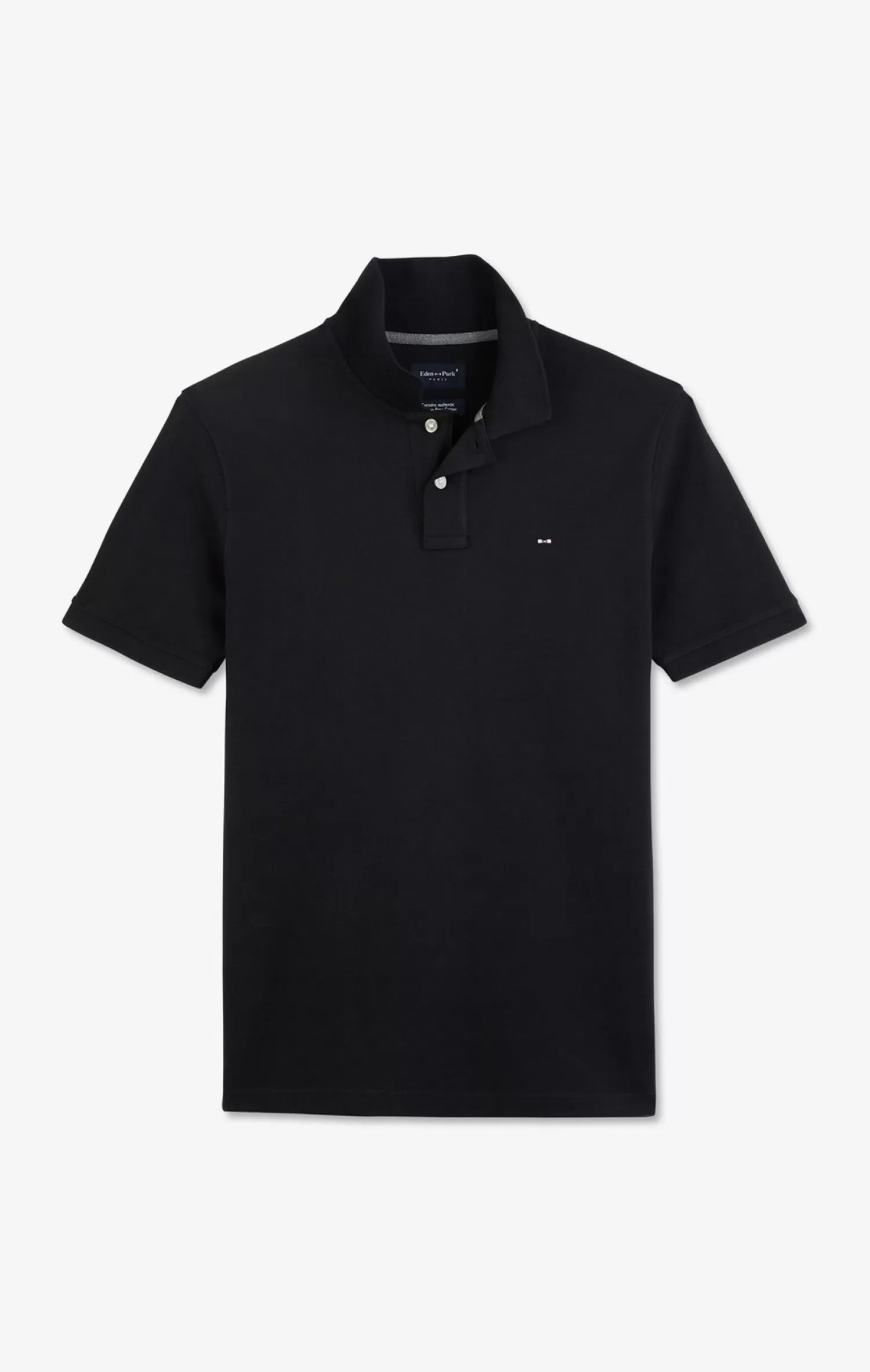 Eden Park Navy blue stretch pima cotton polo< Polos