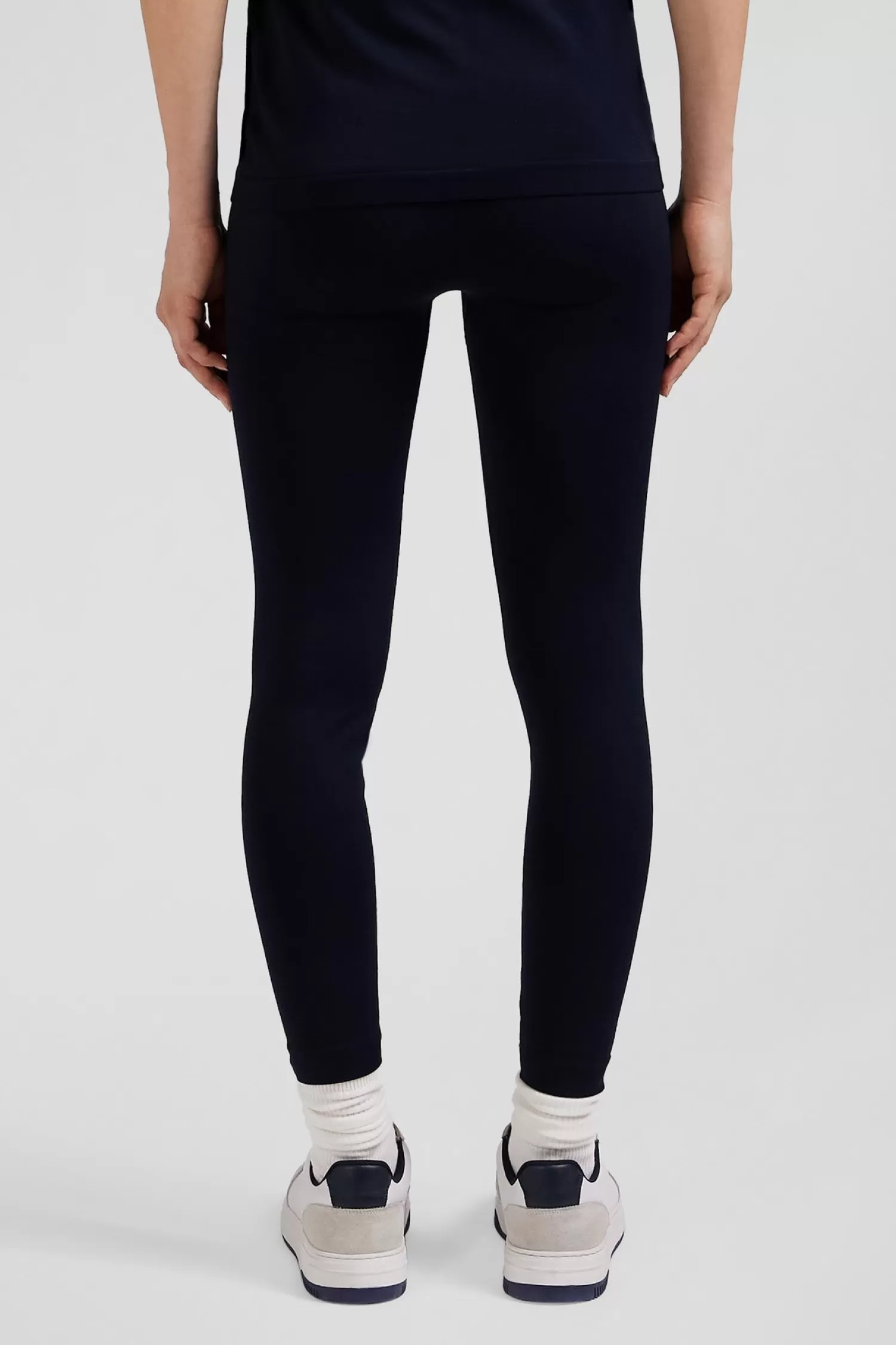 navy_blue_stretch_sports_jogging_bottoms_3.webp Eden Park Navy blue stretch sports jogging bottoms<Women Pants