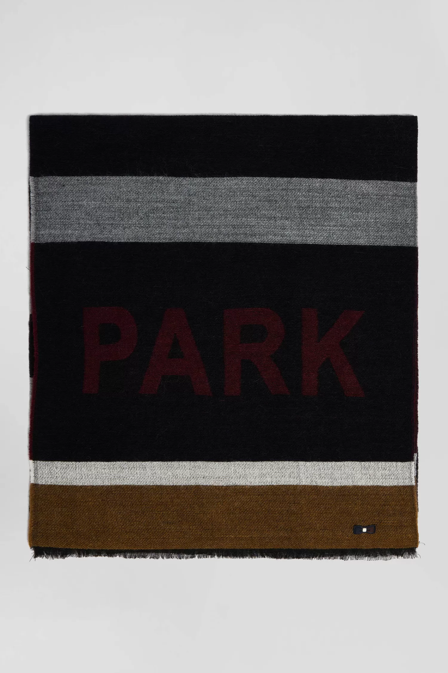 Eden Park Navy blue striped scarf< Scarves And Wraps