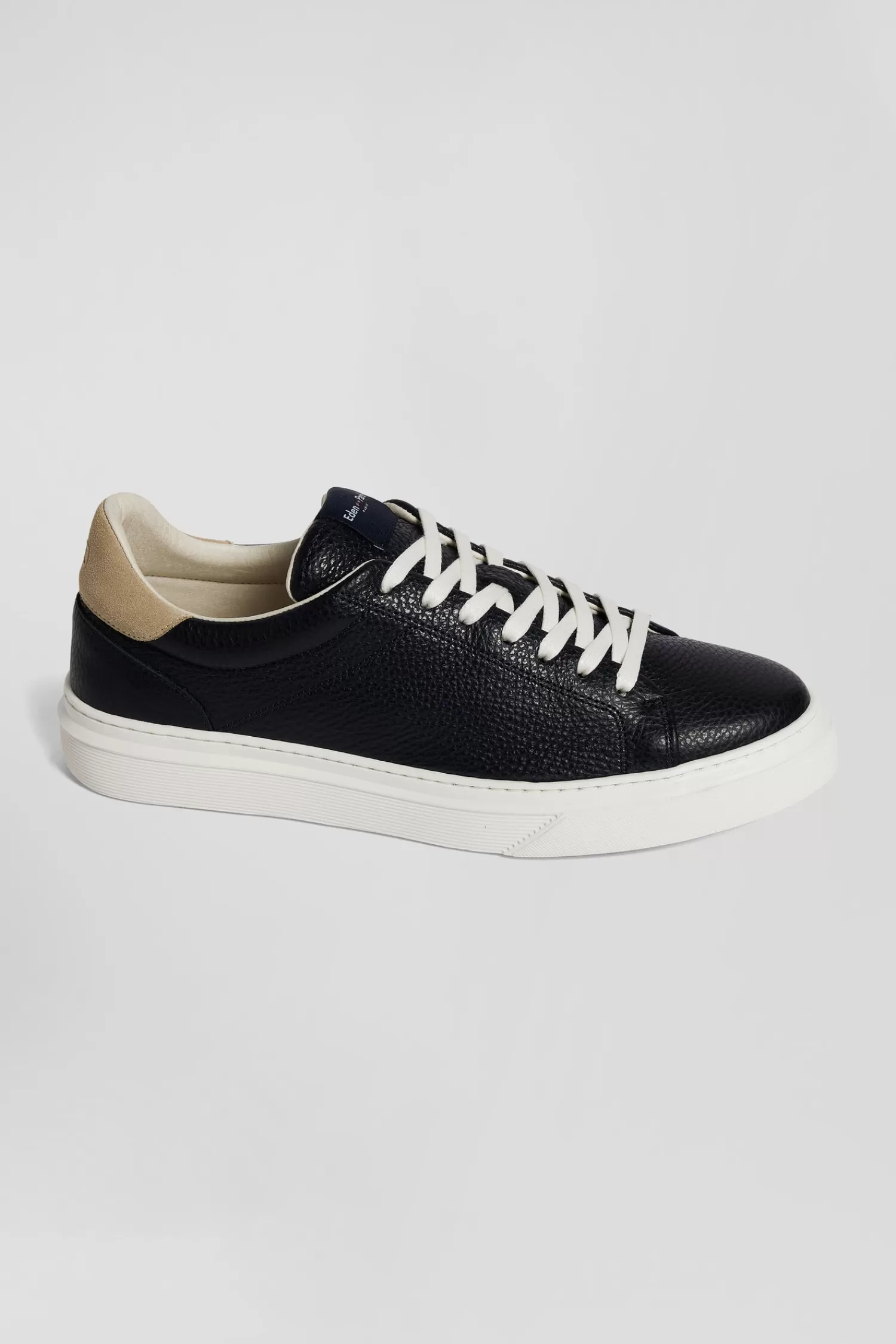 Eden Park Navy low-top leather sneakers< Sneakers