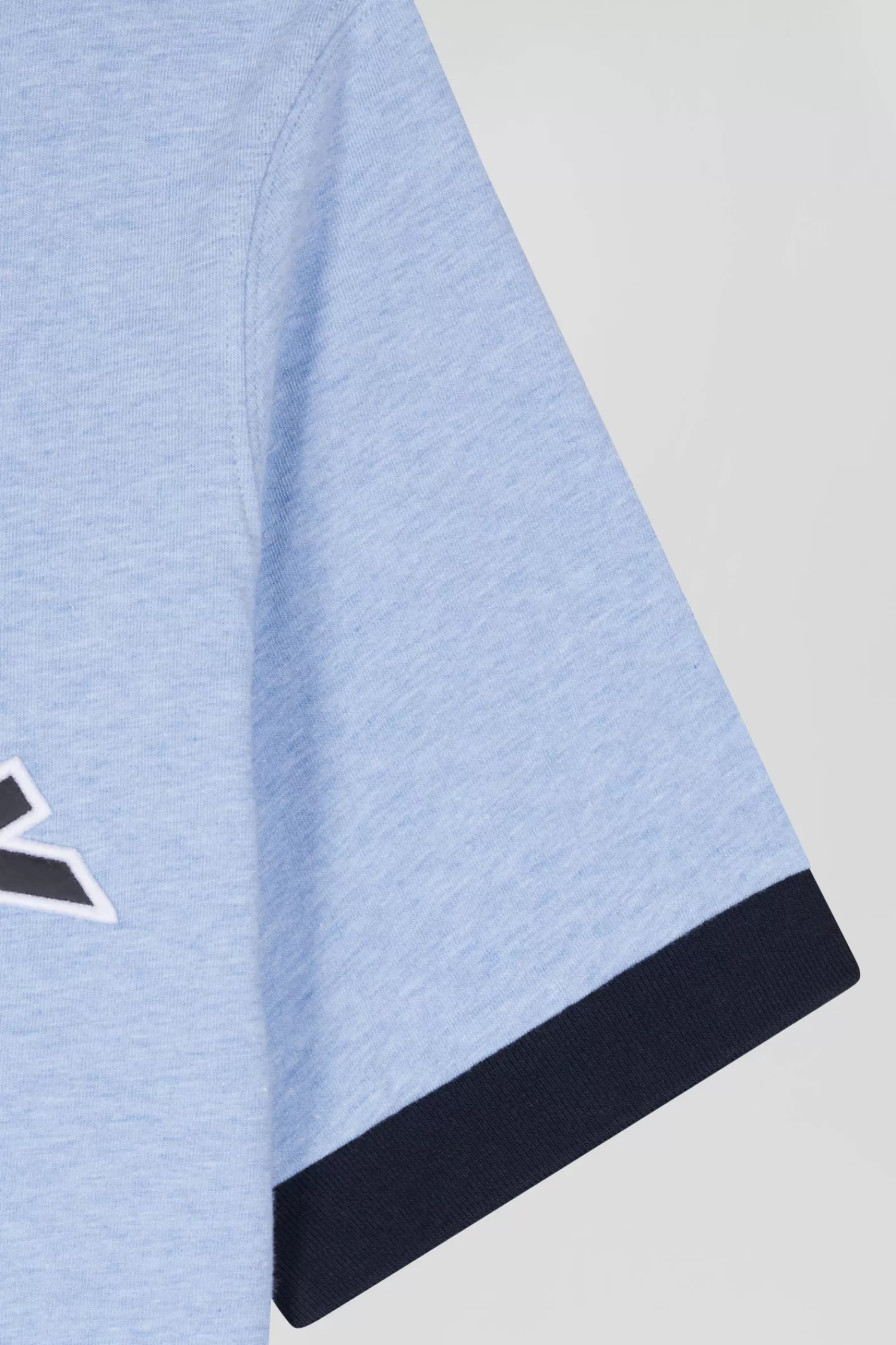 oversize_sky_blue_shortsleeved_cotton_tshirt_with_eden_park_print_7.webp Eden Park Oversize sky blue short-sleeved cotton T-shirt with print< T-shirts