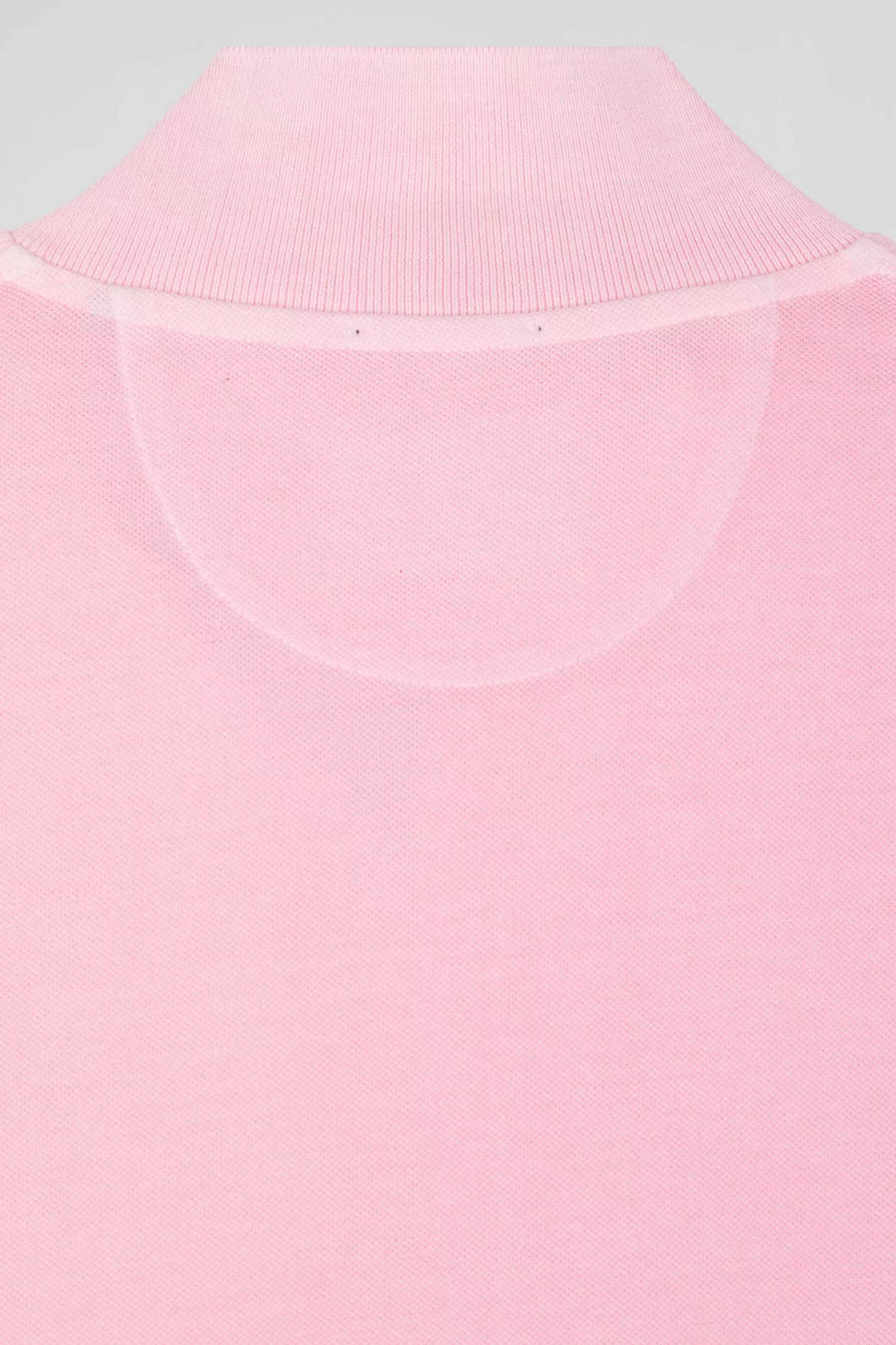 oversized_pink_unisex_shortsleeved_cotton_piqu_polo_shirt_12.webp Eden Park Oversized pink unisex short-sleeved cotton piqué polo shirt<Women Polos | Polos