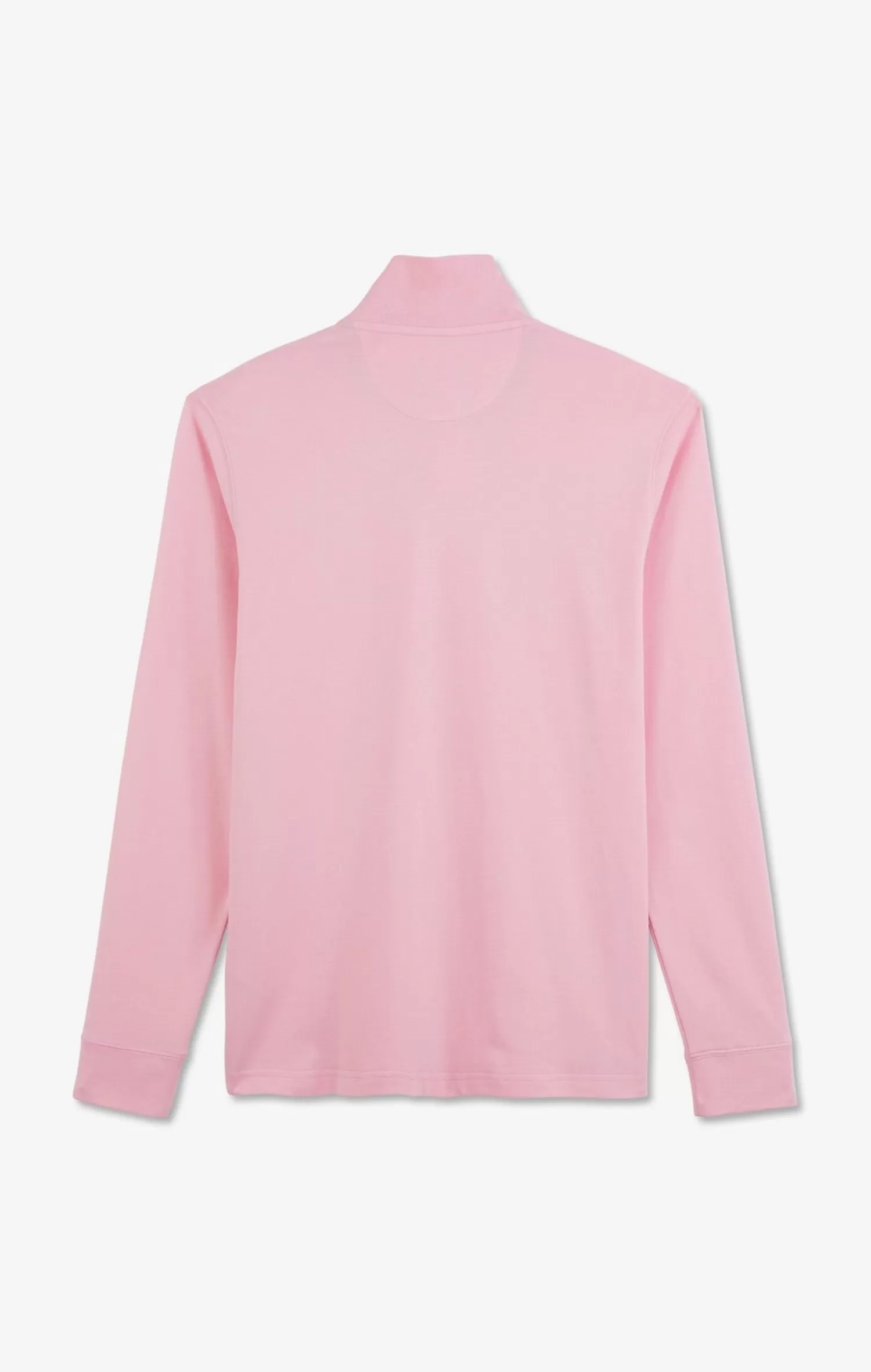 pink_cotton_polo_with_contrasting_neck_5.webp Eden Park Pink cotton polo with contrasting neck< Polos