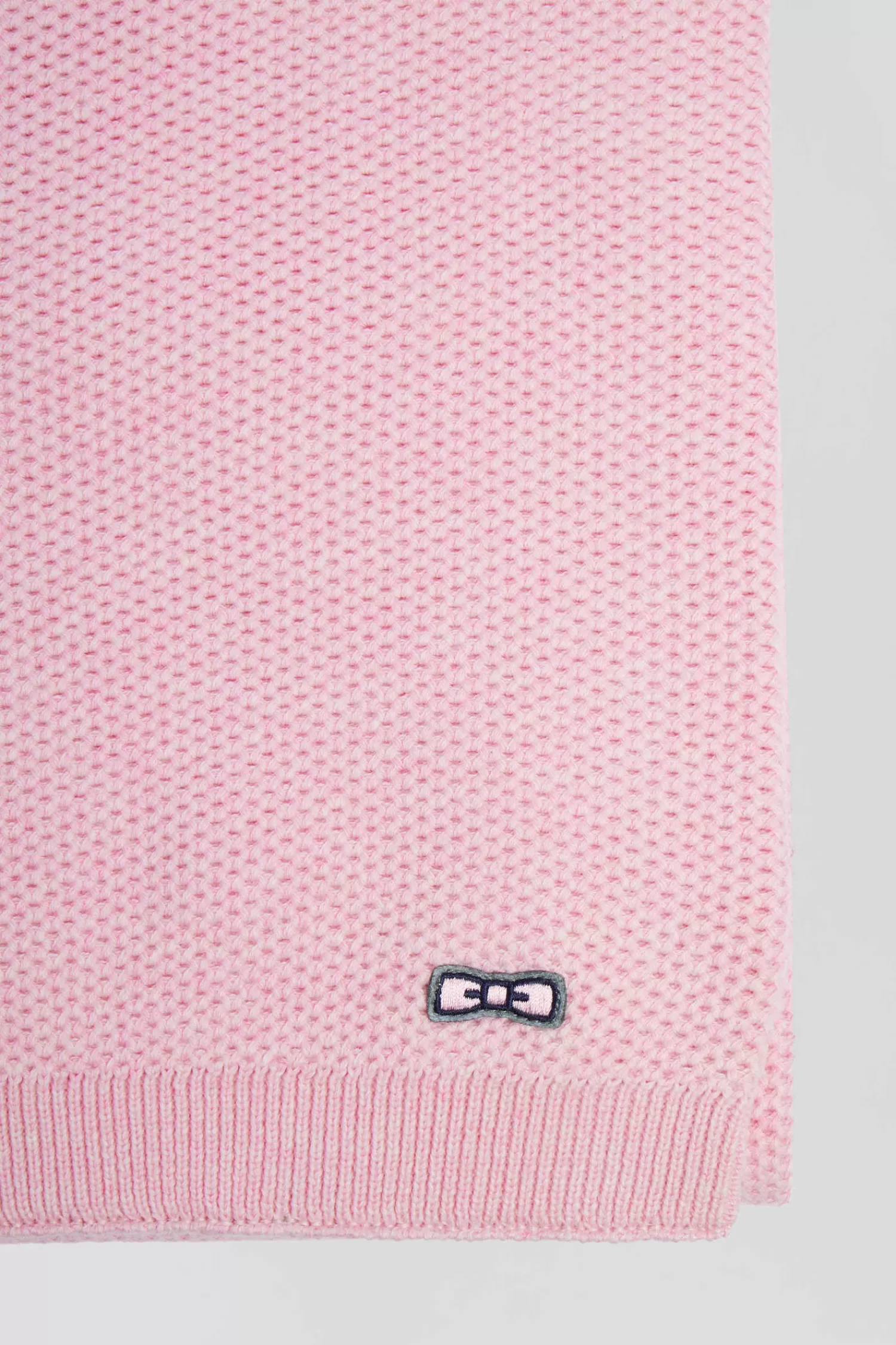 pink_plain_cotton_scarf_3.webp Eden Park Pink plain cotton scarf<Women Accessories | Scarves And Wraps