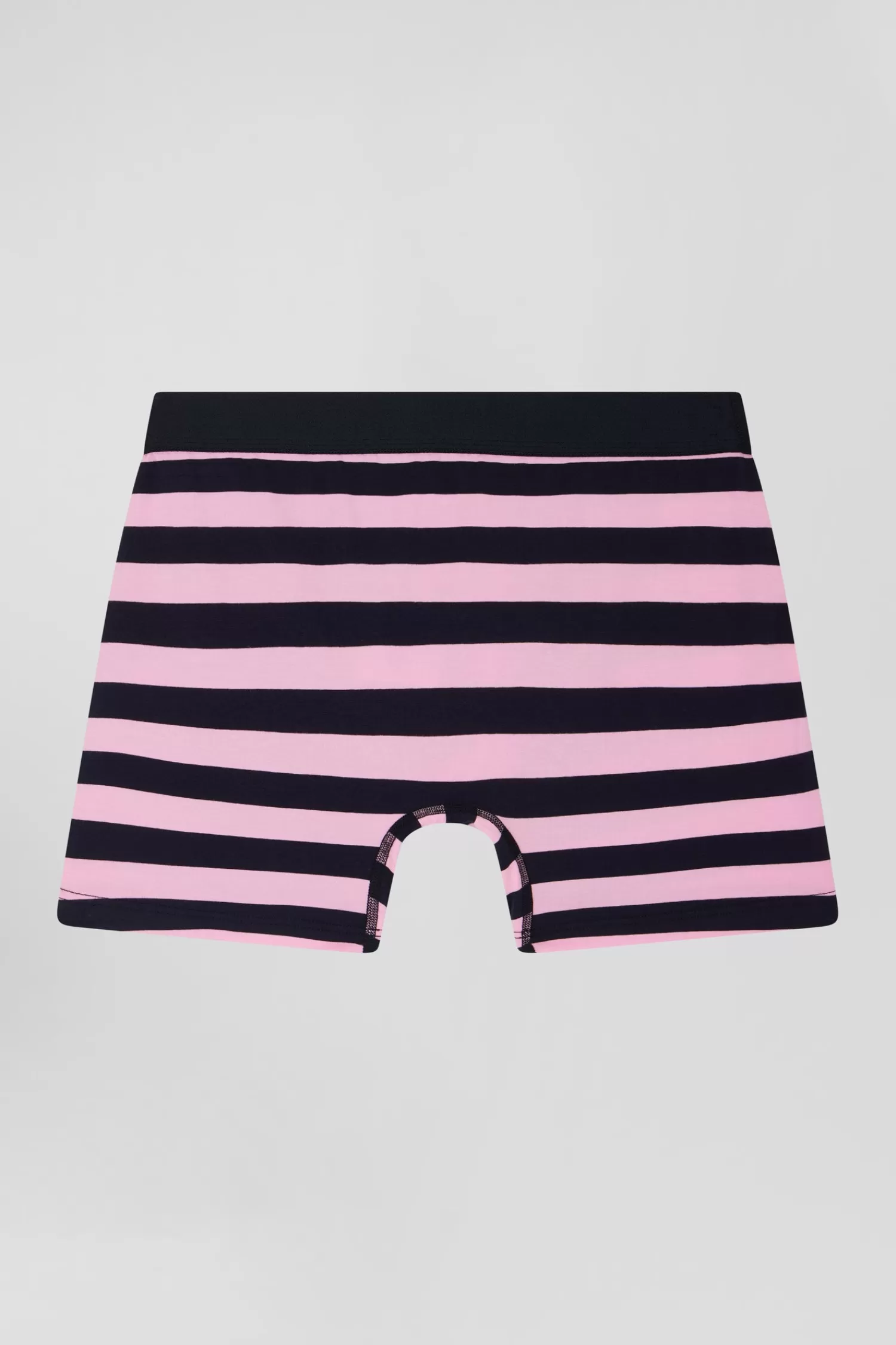 pink_striped_stretch_cotton_boxers_2.webp Eden Park Pink striped stretch cotton boxers< Underwear