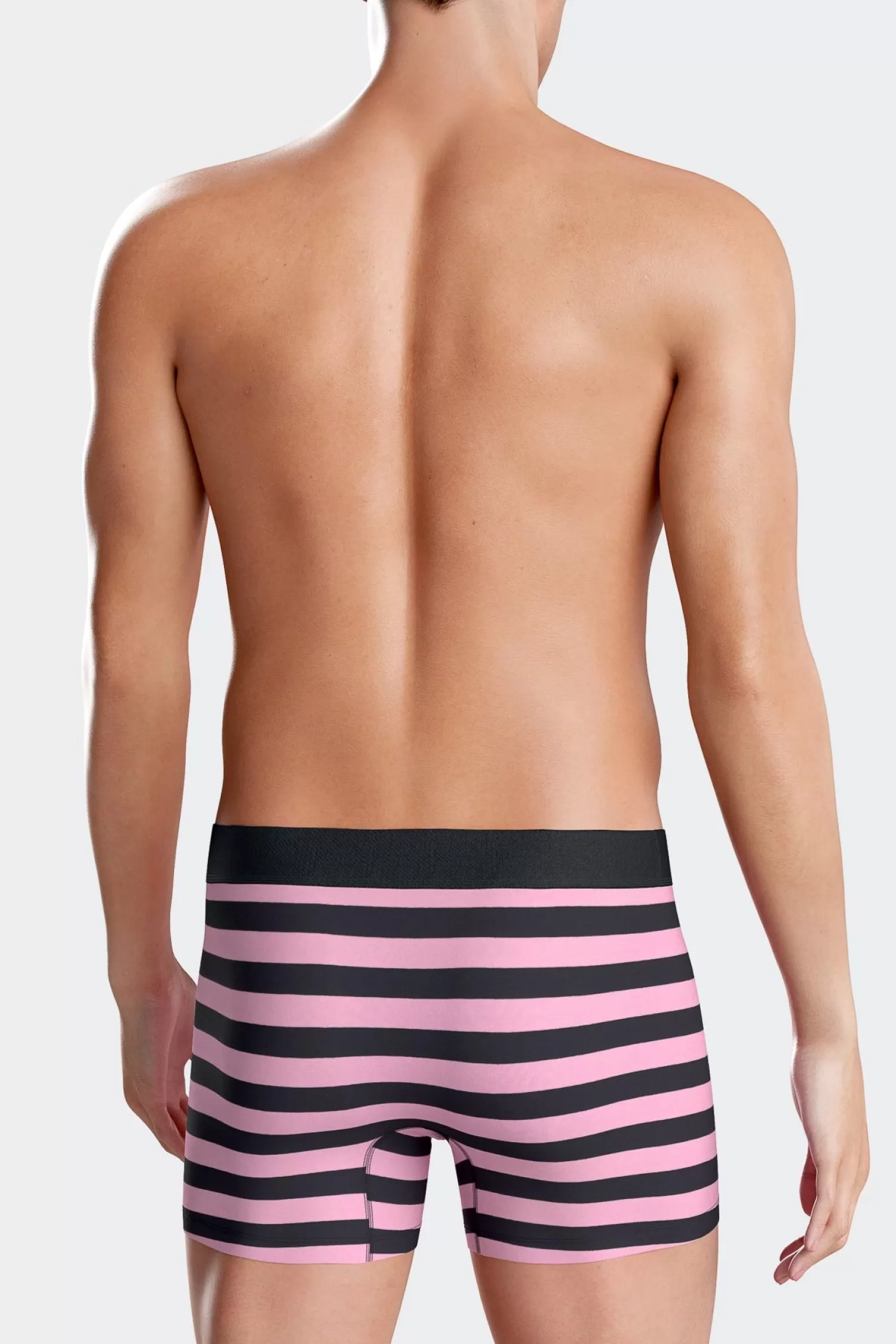 pink_striped_stretch_cotton_boxers_3.webp Eden Park Pink striped stretch cotton boxers< Underwear