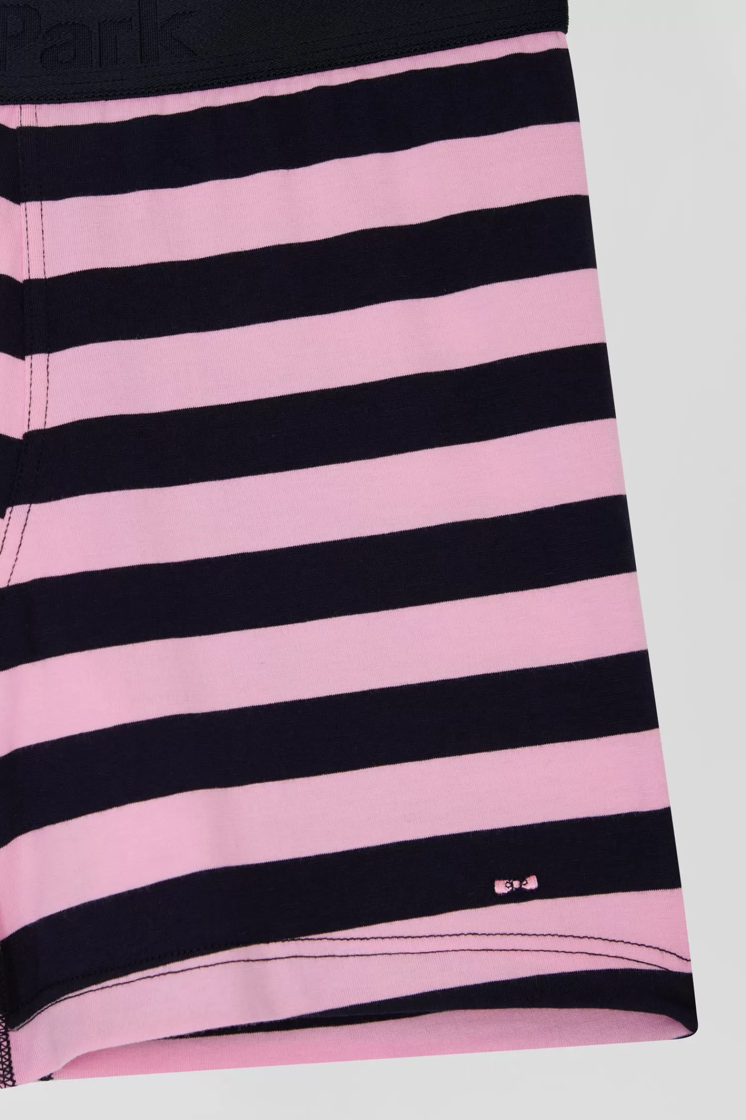 pink_striped_stretch_cotton_boxers_5.webp Eden Park Pink striped stretch cotton boxers< Underwear
