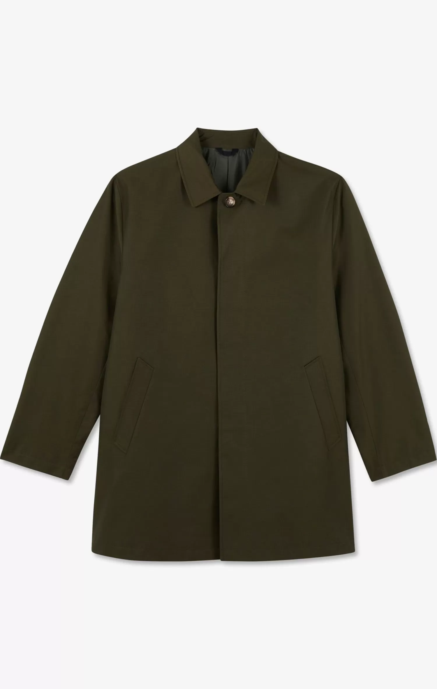 Eden Park Plain khaki raincoat< Coats And Jackets