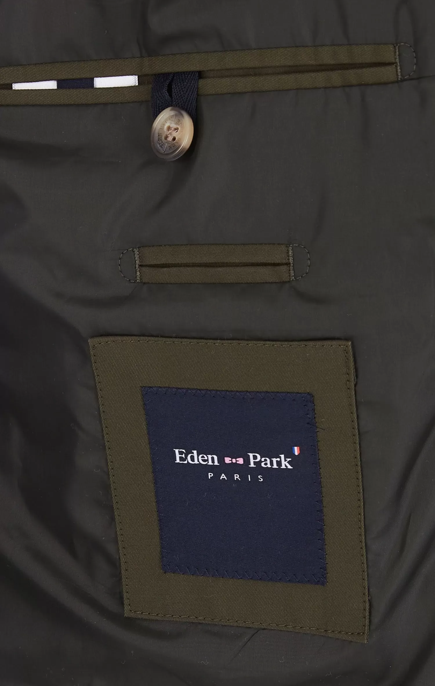 plain_khaki_raincoat_7.webp Eden Park Plain khaki raincoat< Coats And Jackets