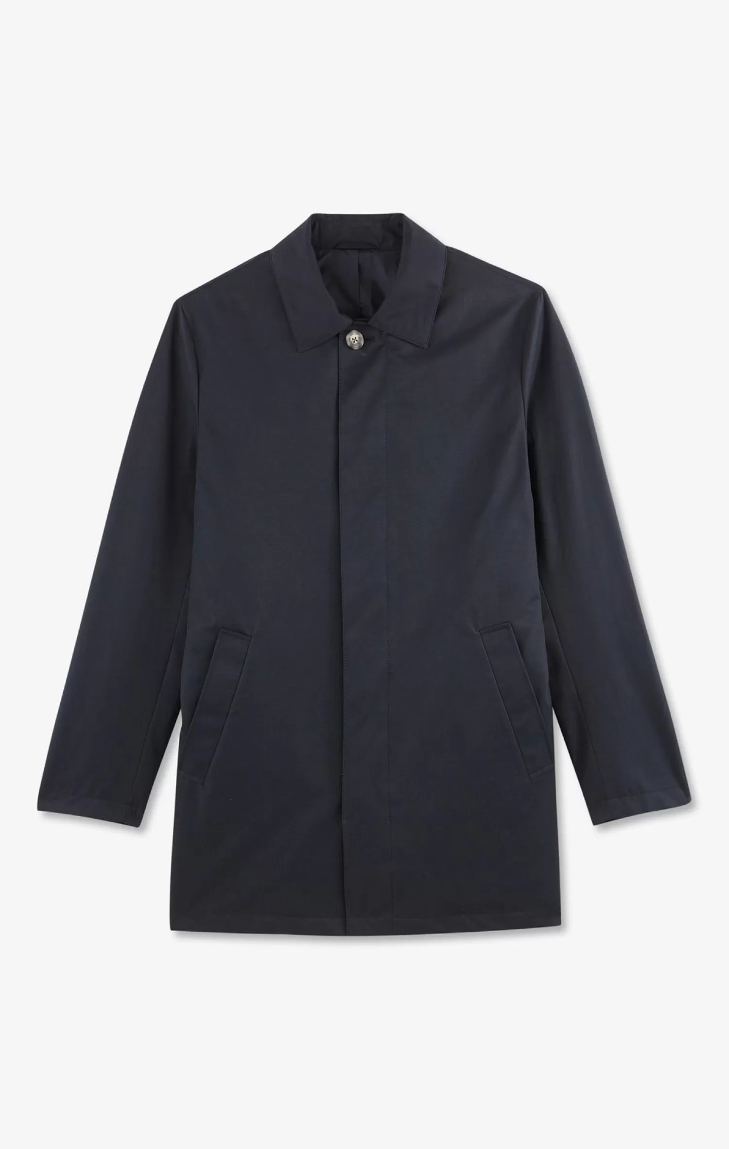 Eden Park Plain navy raincoat< Coats And Jackets