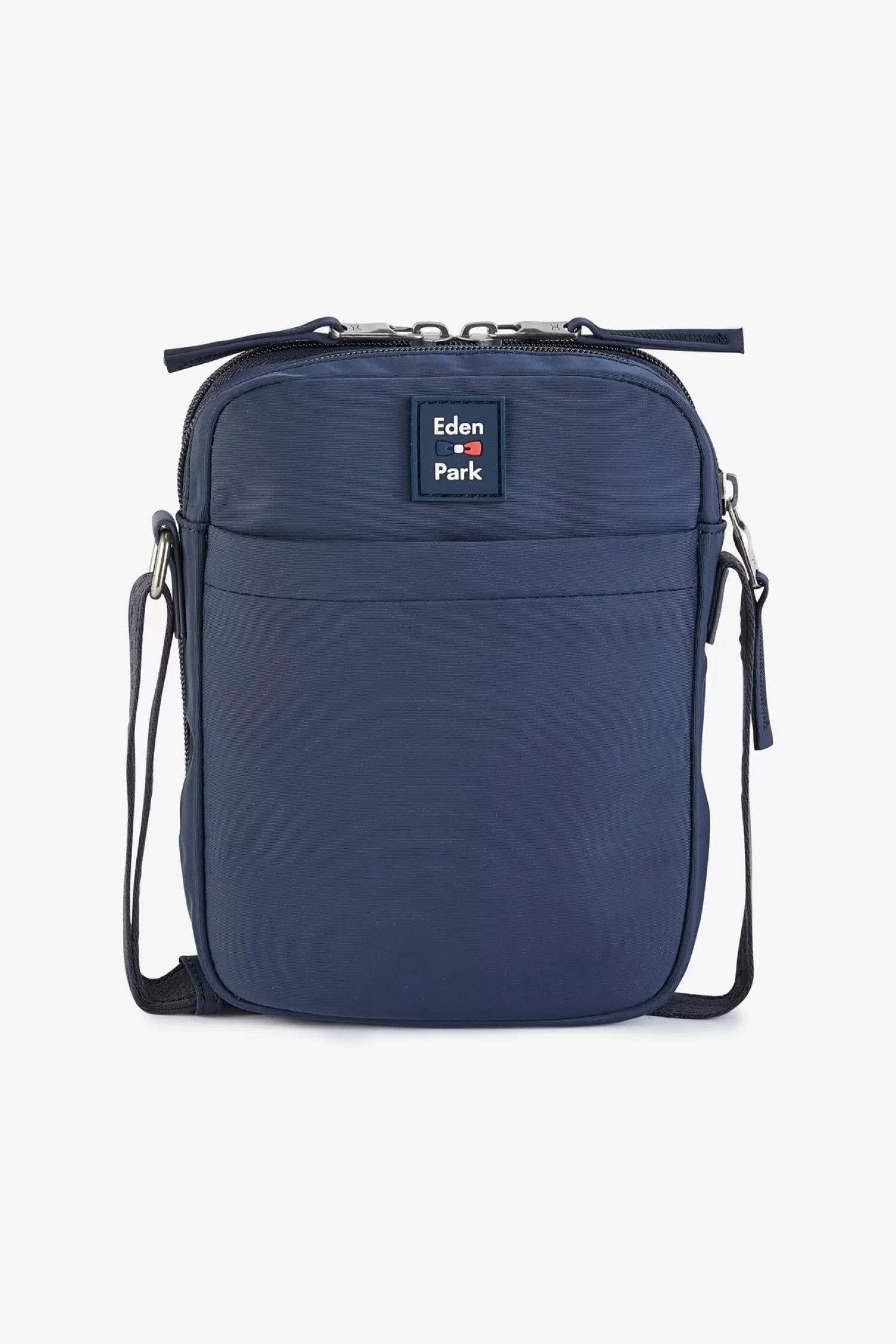 Eden Park Rectangular messenger bag with tricolour France XV< Bags