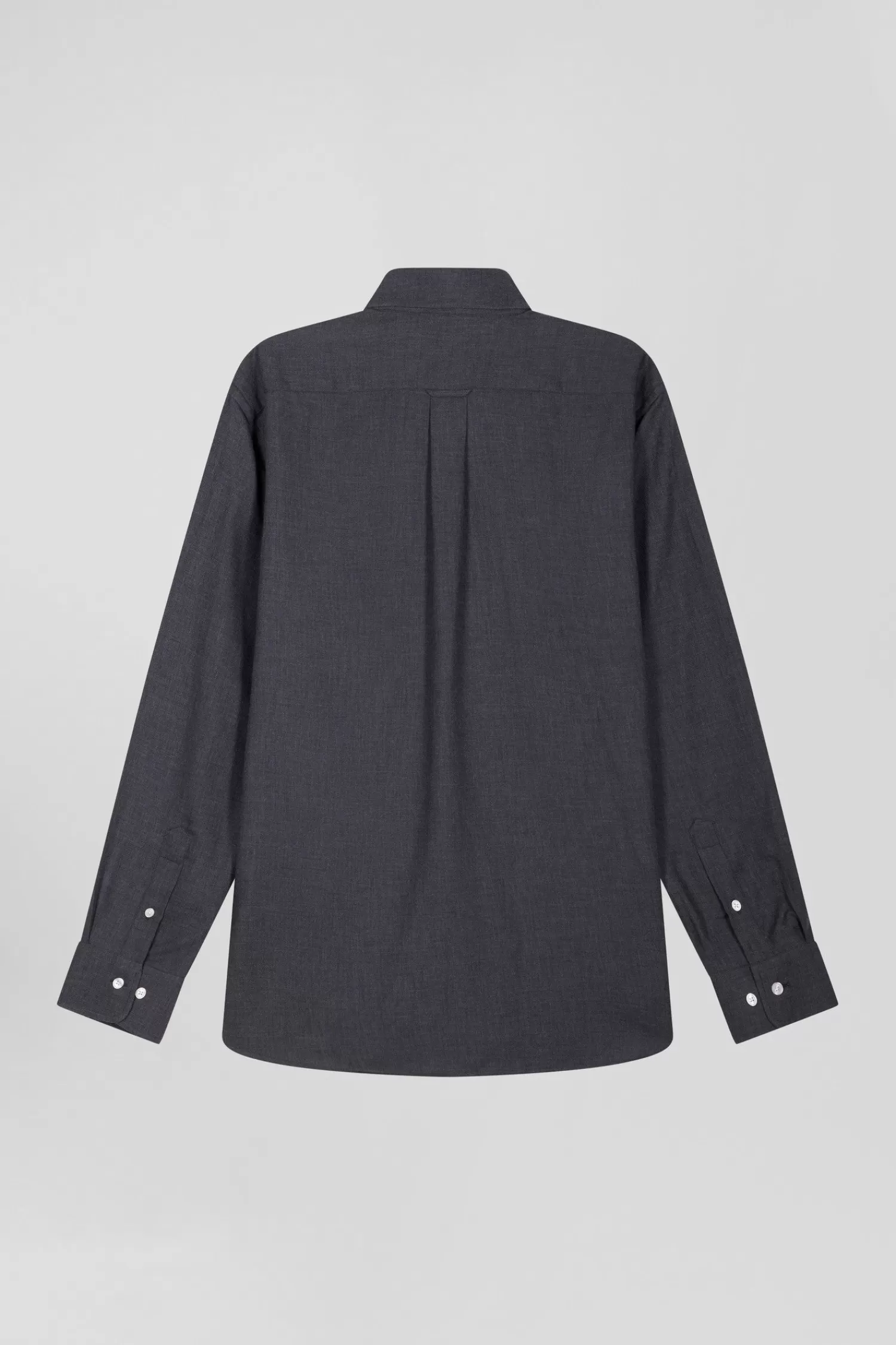 regular_anthracite_grey_cotton_and_cashmere_twill_shirt_3.webp Eden Park Regular anthracite grey cotton and cashmere twill shirt< Shirts