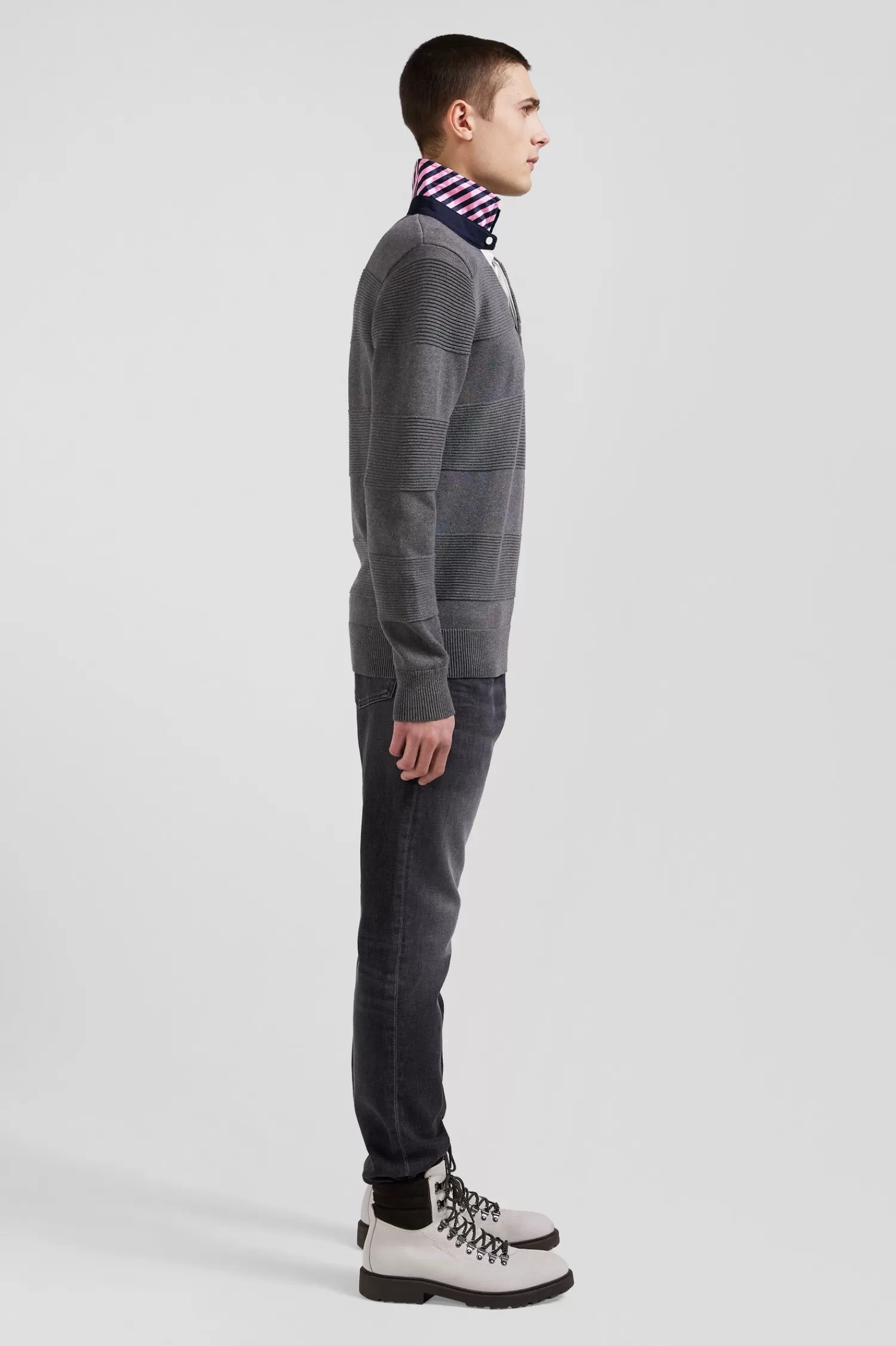 regular_anthracite_grey_cotton_polo_neck_jumper_4.webp Eden Park Regular anthracite grey cotton polo neck jumper< Sweaters