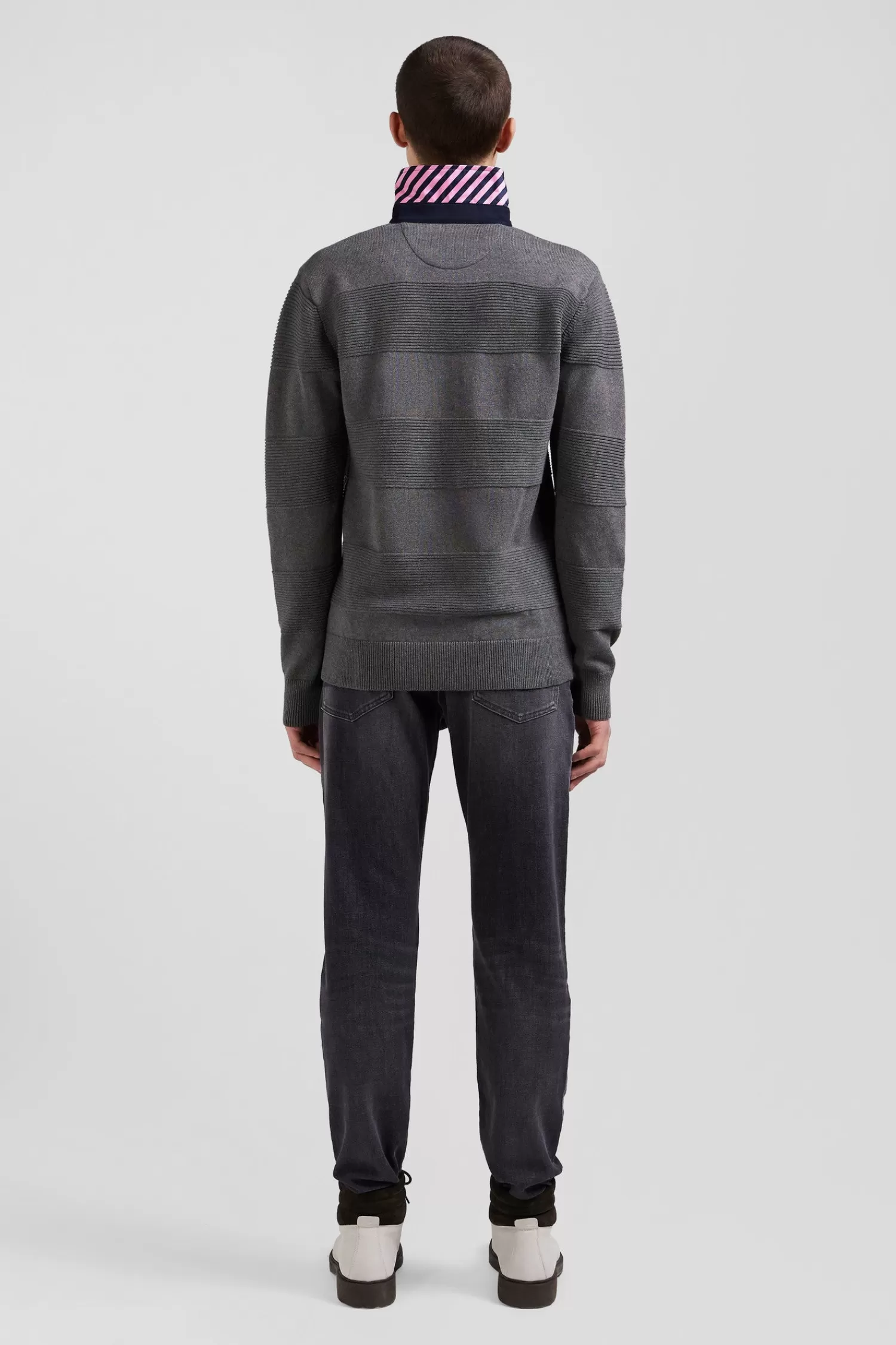 regular_anthracite_grey_cotton_polo_neck_jumper_5.webp Eden Park Regular anthracite grey cotton polo neck jumper< Sweaters