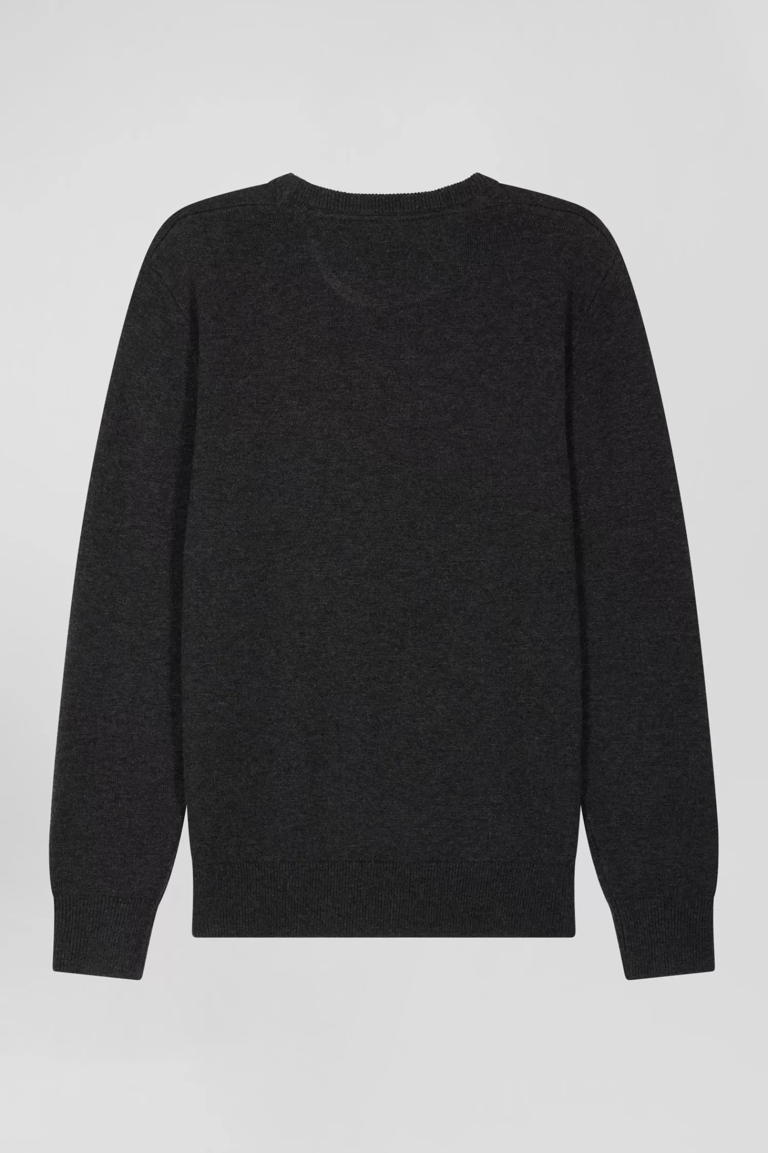 regular_anthracite_grey_wool_and_cotton_crew_neck_jumper_3.webp Eden Park Regular anthracite grey wool and cotton crew neck jumper< Sweaters