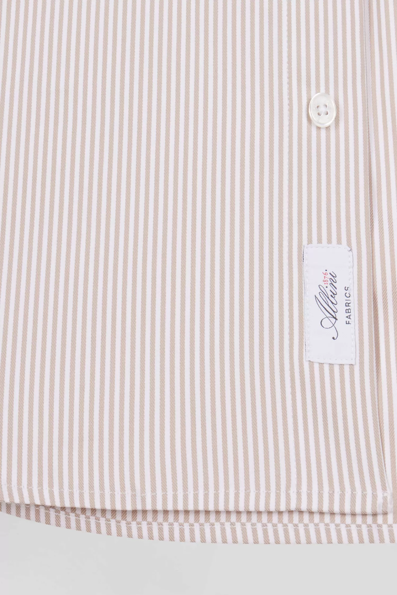 regular_beige_cotton_poplin_shirt_with_baton_stripes_9.webp Eden Park Regular beige cotton poplin shirt with baton stripes< Shirts