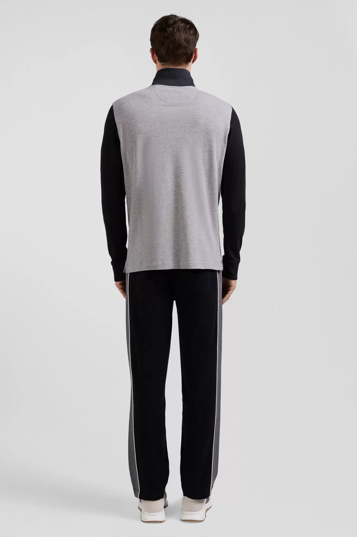 regular_black_bicolor_longsleeved_cotton_piqu_polo_shirt_with_jacquard_collar_5.webp Eden Park Regular black bicolor long-sleeved cotton piqué polo shirt with jacquard collar< Polos