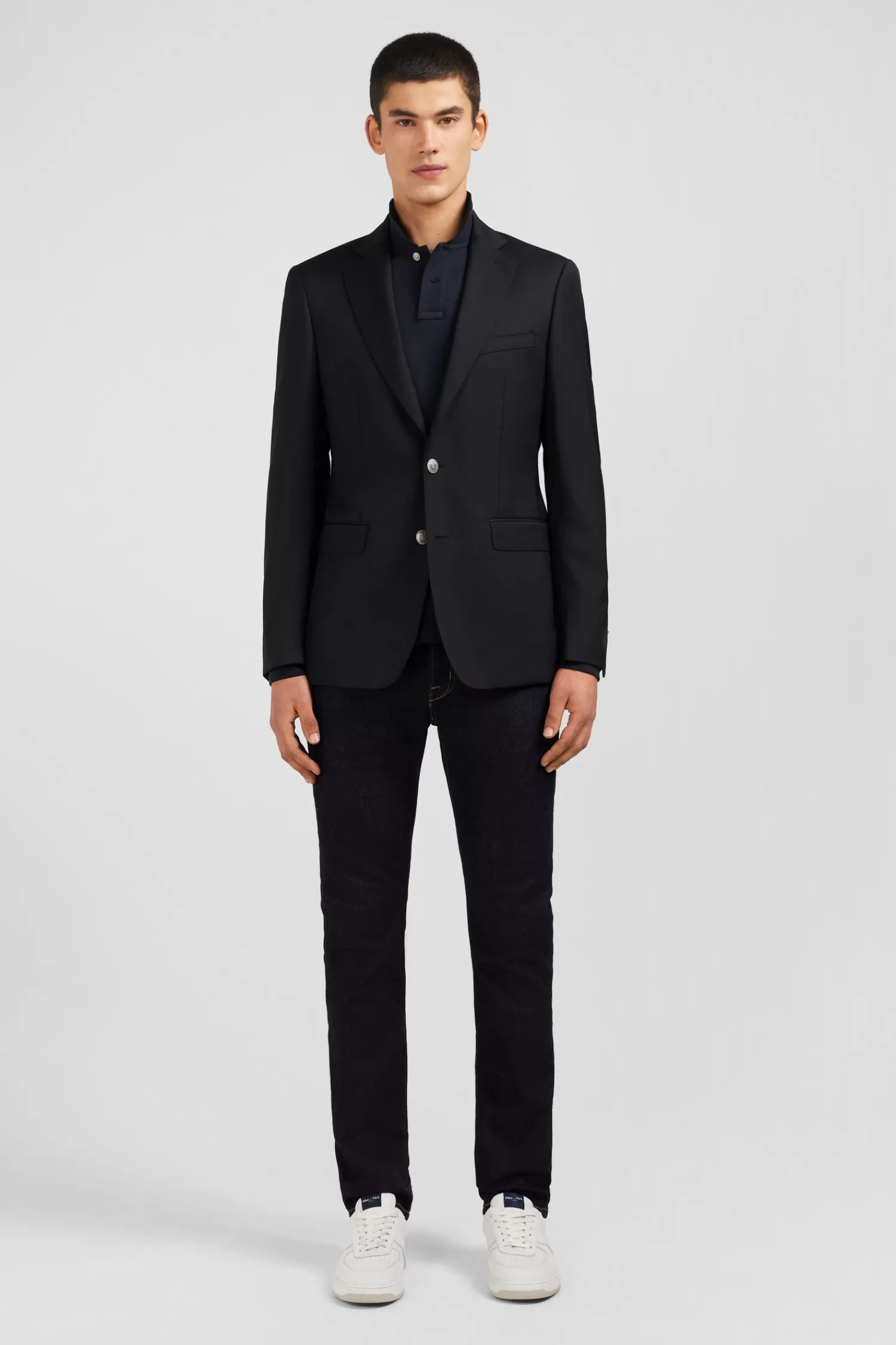 Eden Park Regular black blazer< Jackets And Suits