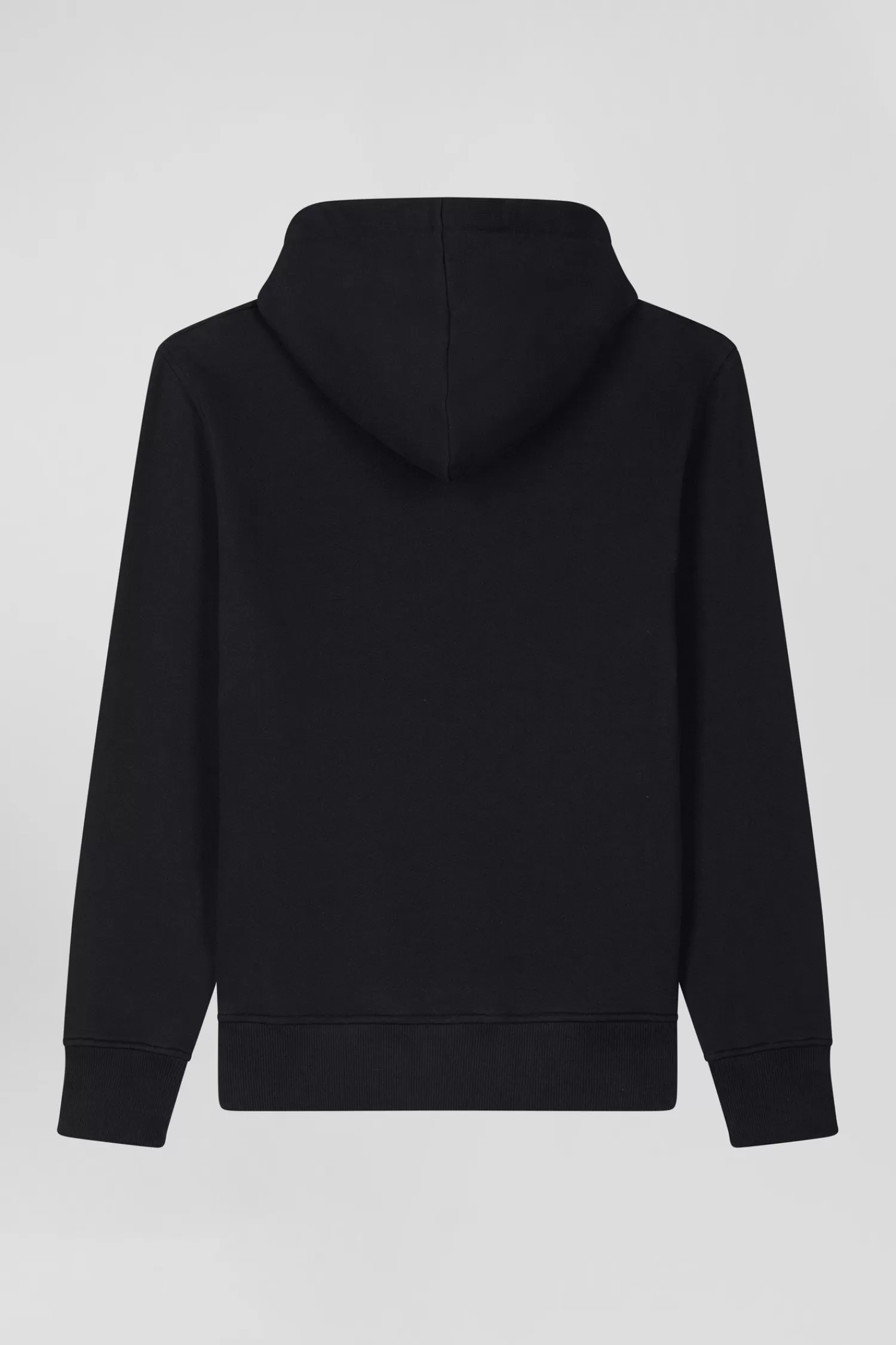 regular_black_brushed_cotton_fleece_hoodie_3.webp Eden Park Regular black brushed cotton fleece hoodie< Sweatshirts