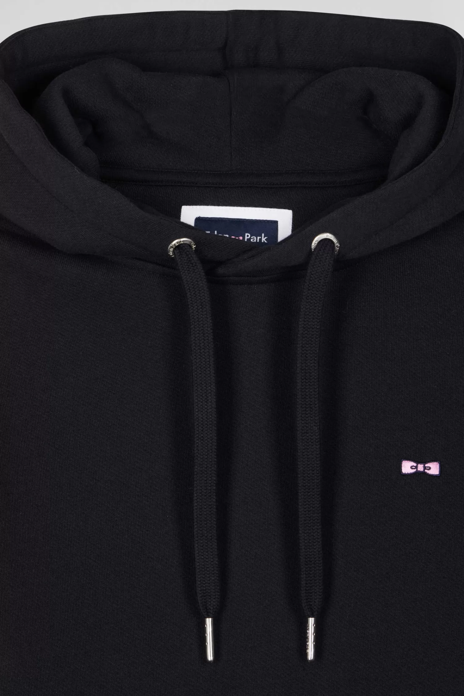 regular_black_brushed_cotton_fleece_hoodie_6.webp Eden Park Regular black brushed cotton fleece hoodie< Sweatshirts