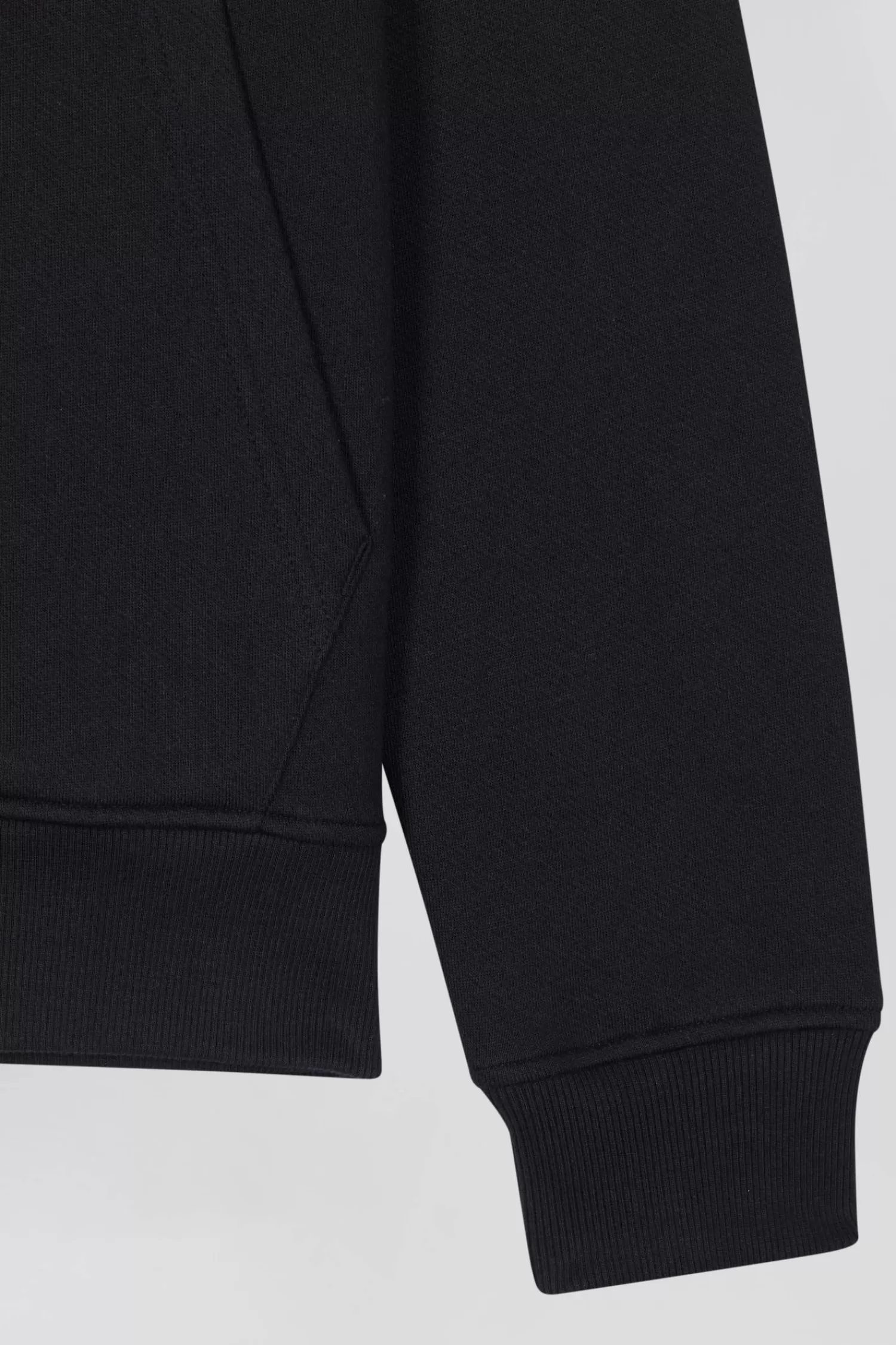 regular_black_brushed_cotton_fleece_hoodie_7.webp Eden Park Regular black brushed cotton fleece hoodie< Sweatshirts