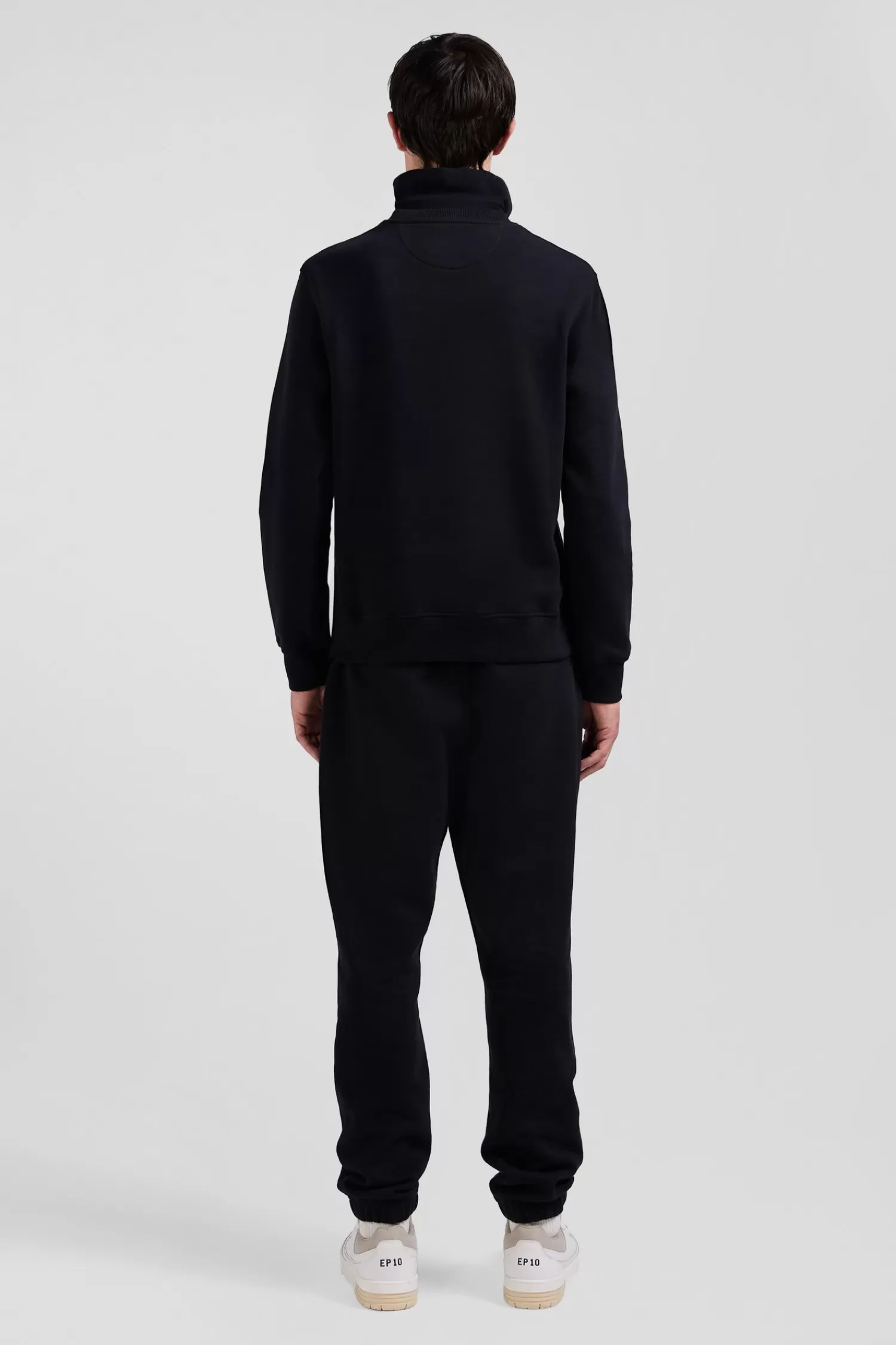 regular_black_brushed_cotton_fleece_sweatshirt_5.webp Eden Park Regular black brushed cotton fleece sweatshirt< Sweatshirts