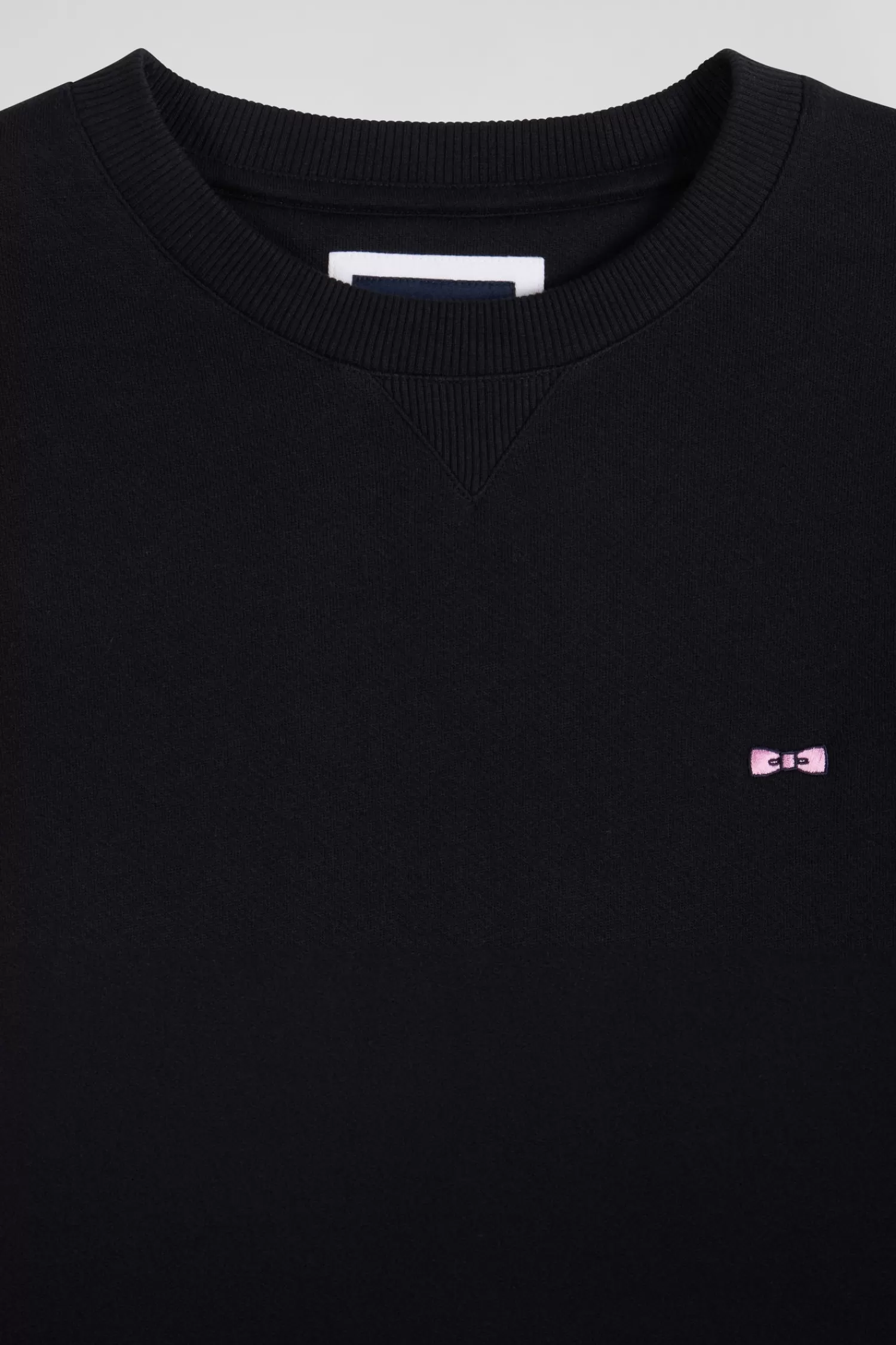 regular_black_brushed_cotton_fleece_sweatshirt_6.webp Eden Park Regular black brushed cotton fleece sweatshirt< Sweatshirts