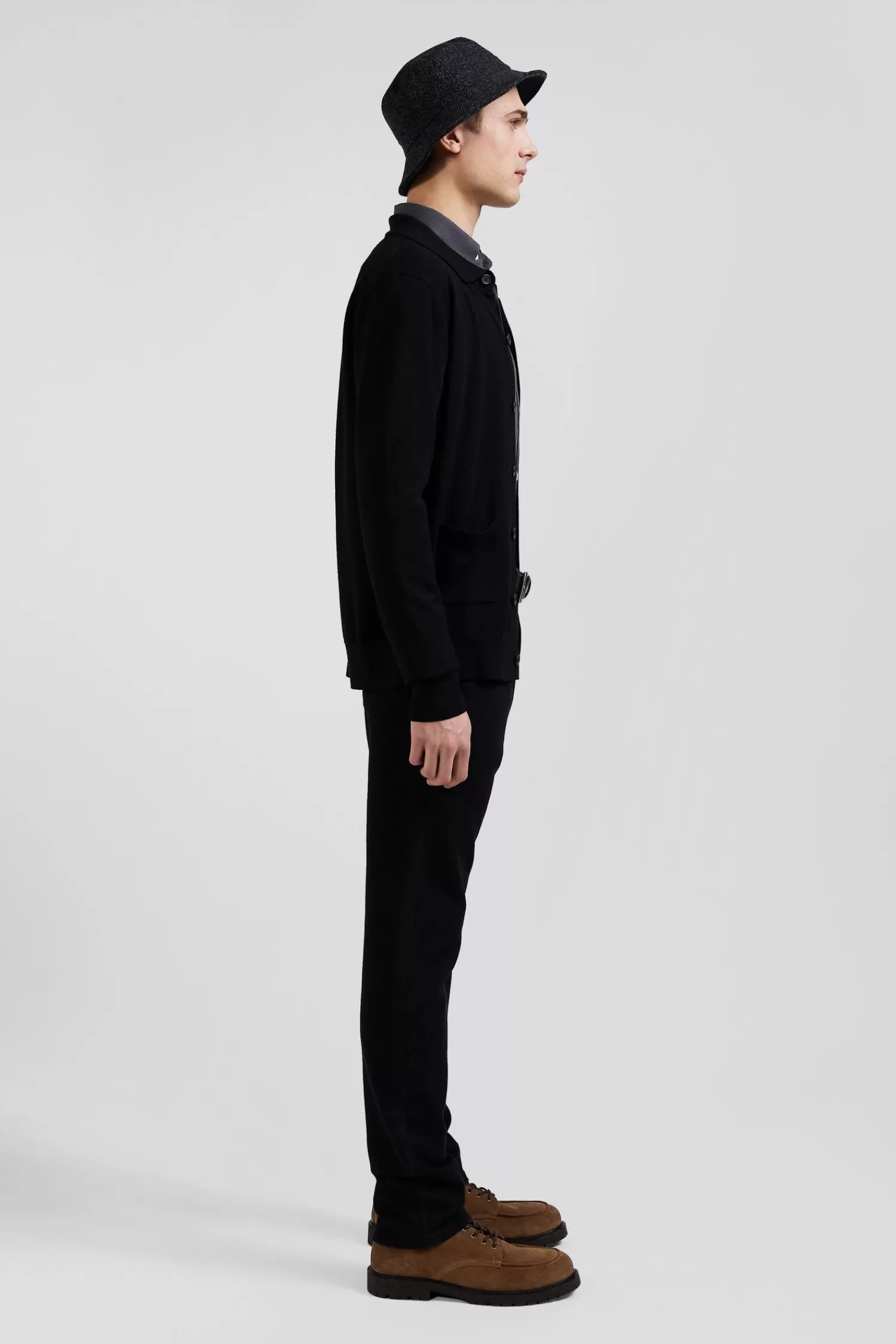 regular_black_merino_wool_cardigan_4.webp Eden Park Regular black merino wool cardigan< Cardigans