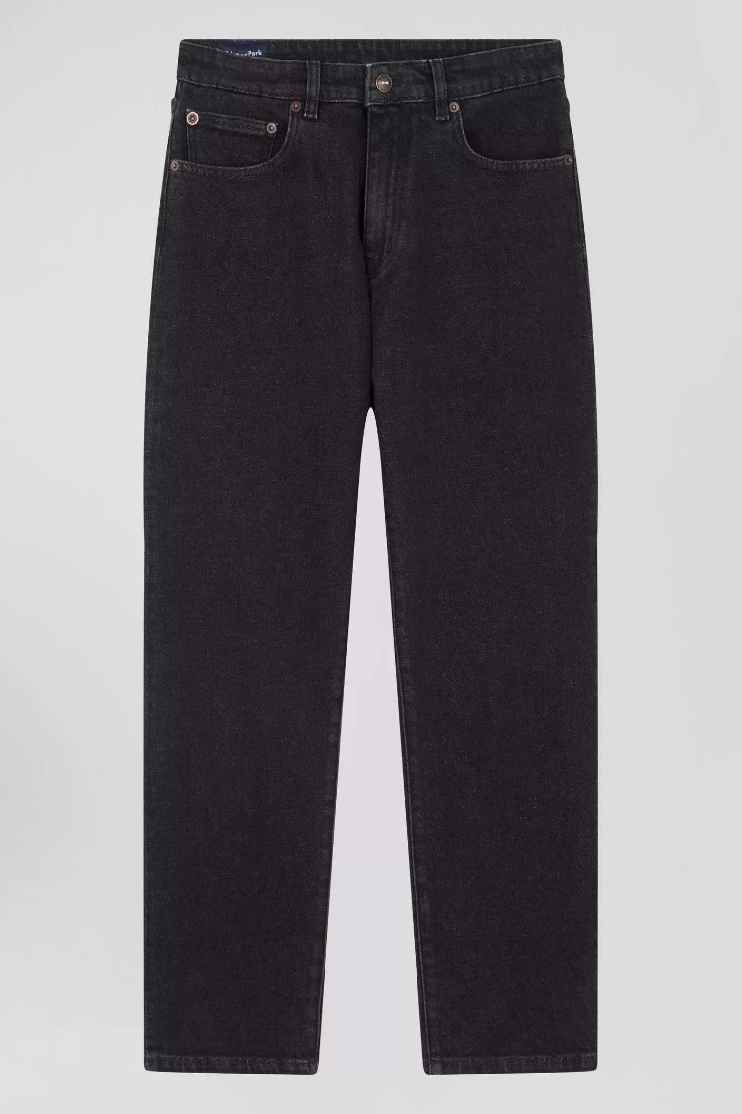 Eden Park Regular black stretch cotton 5-pocket jeans<Women Pants