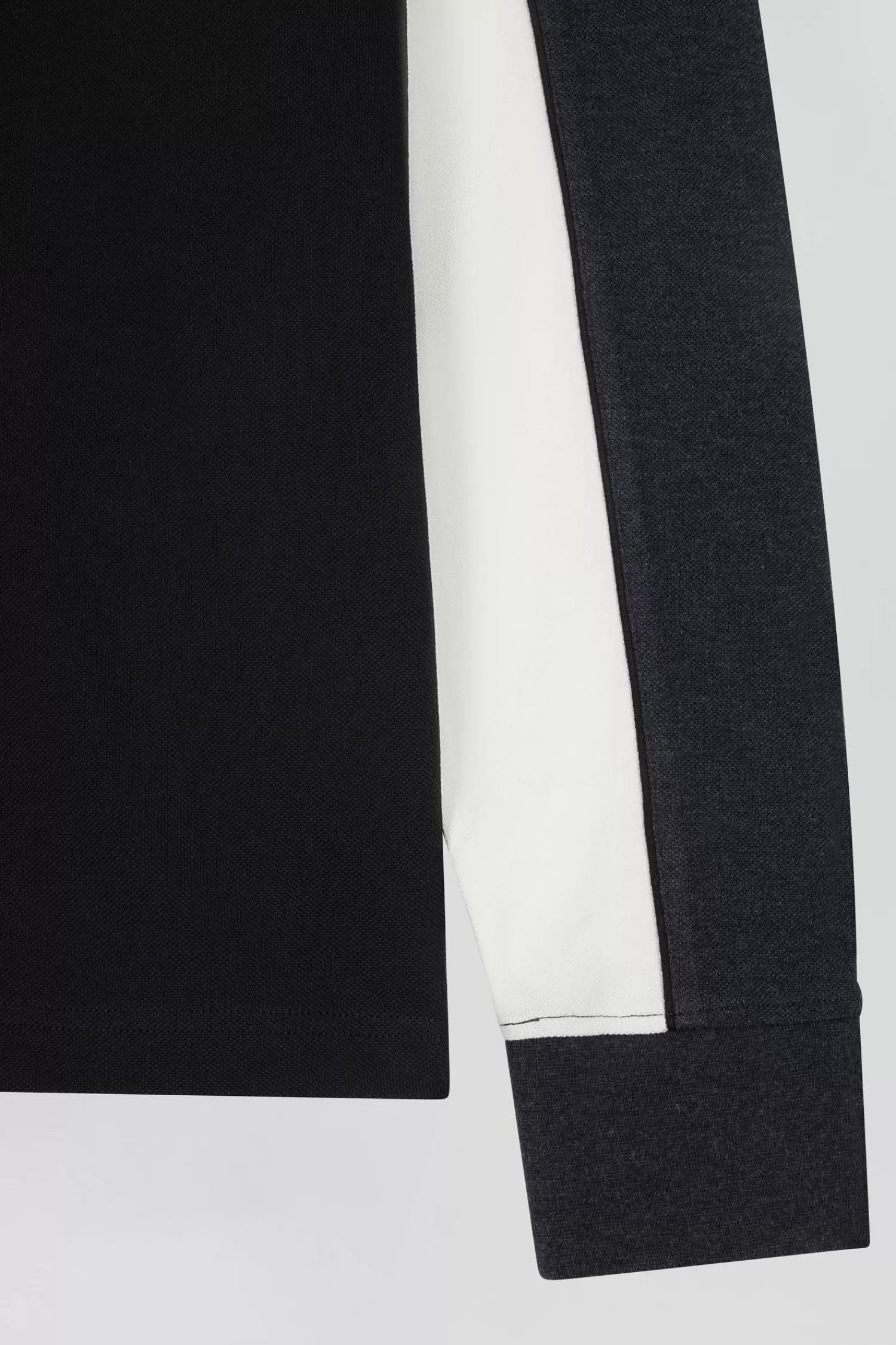 regular_black_tricolor_longsleeved_cotton_piqu_polo_shirt_7.webp Eden Park Regular black tricolor long-sleeved cotton piqué polo shirt< Polos