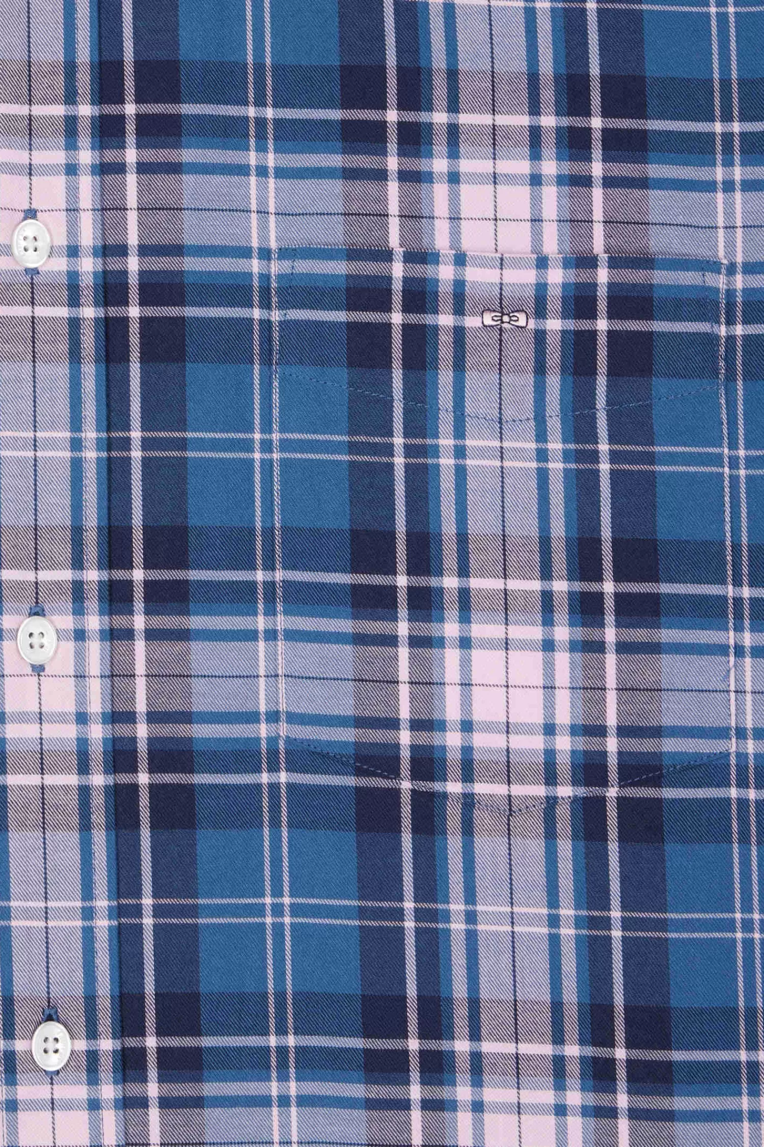 regular_blue_and_pink_checked_cotton_shirt_7.webp Eden Park Regular blue and pink checked cotton shirt< Shirts