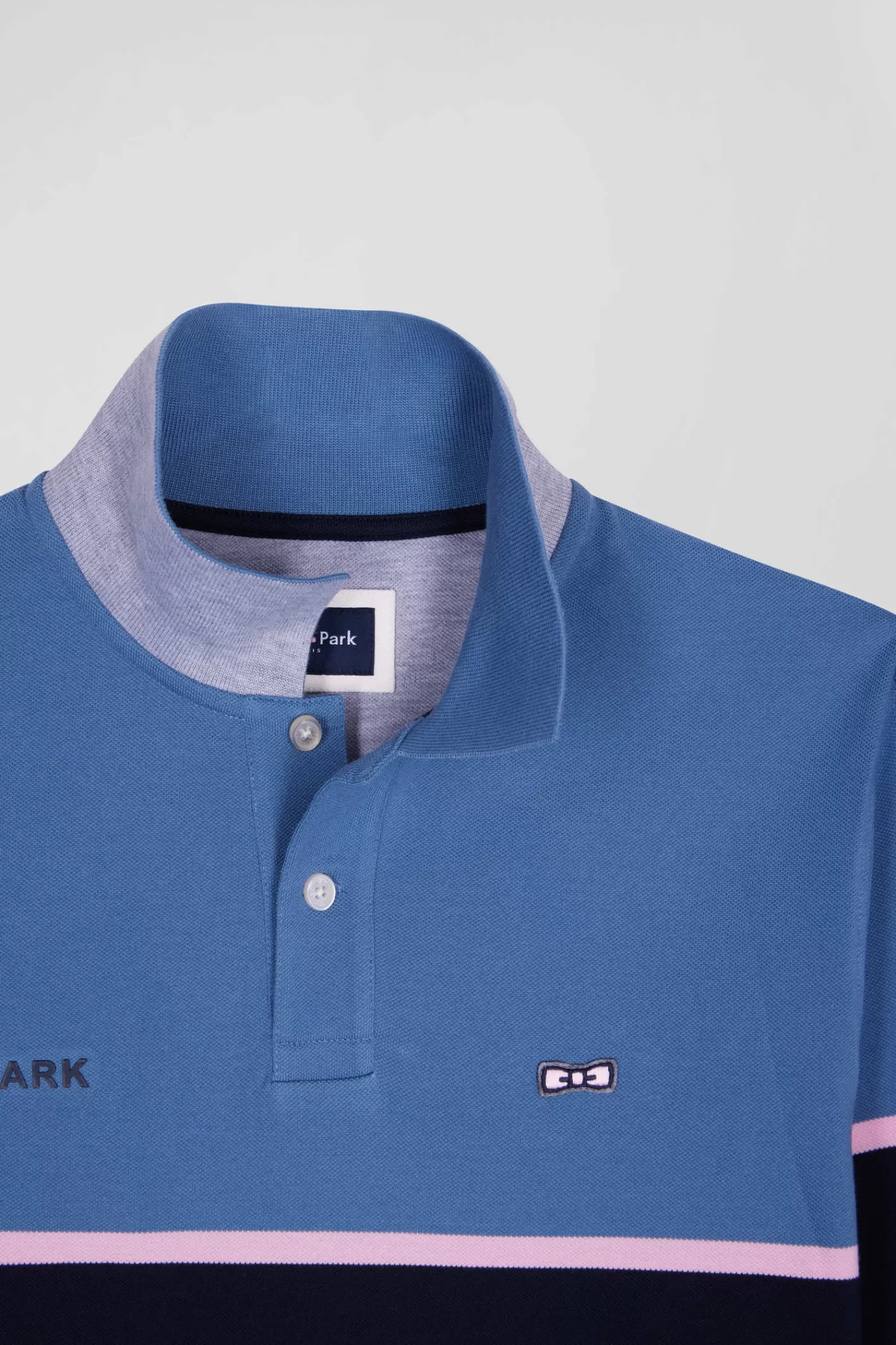 regular_blue_bicolor_longsleeved_cotton_piqu_polo_shirt_6.webp Eden Park Regular blue bicolor long-sleeved cotton piqué polo shirt< Polos