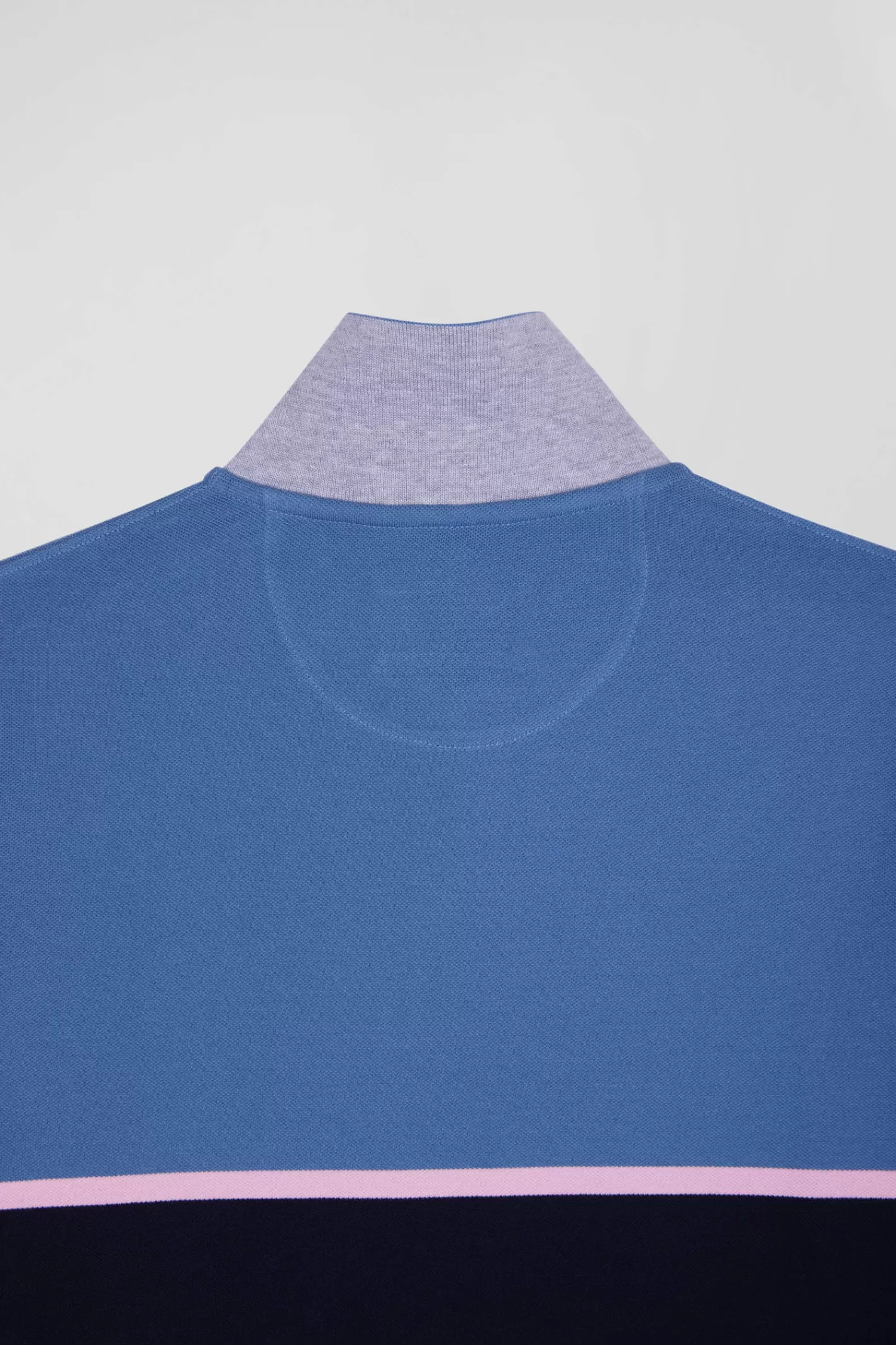 regular_blue_bicolor_longsleeved_cotton_piqu_polo_shirt_8.webp Eden Park Regular blue bicolor long-sleeved cotton piqué polo shirt< Polos