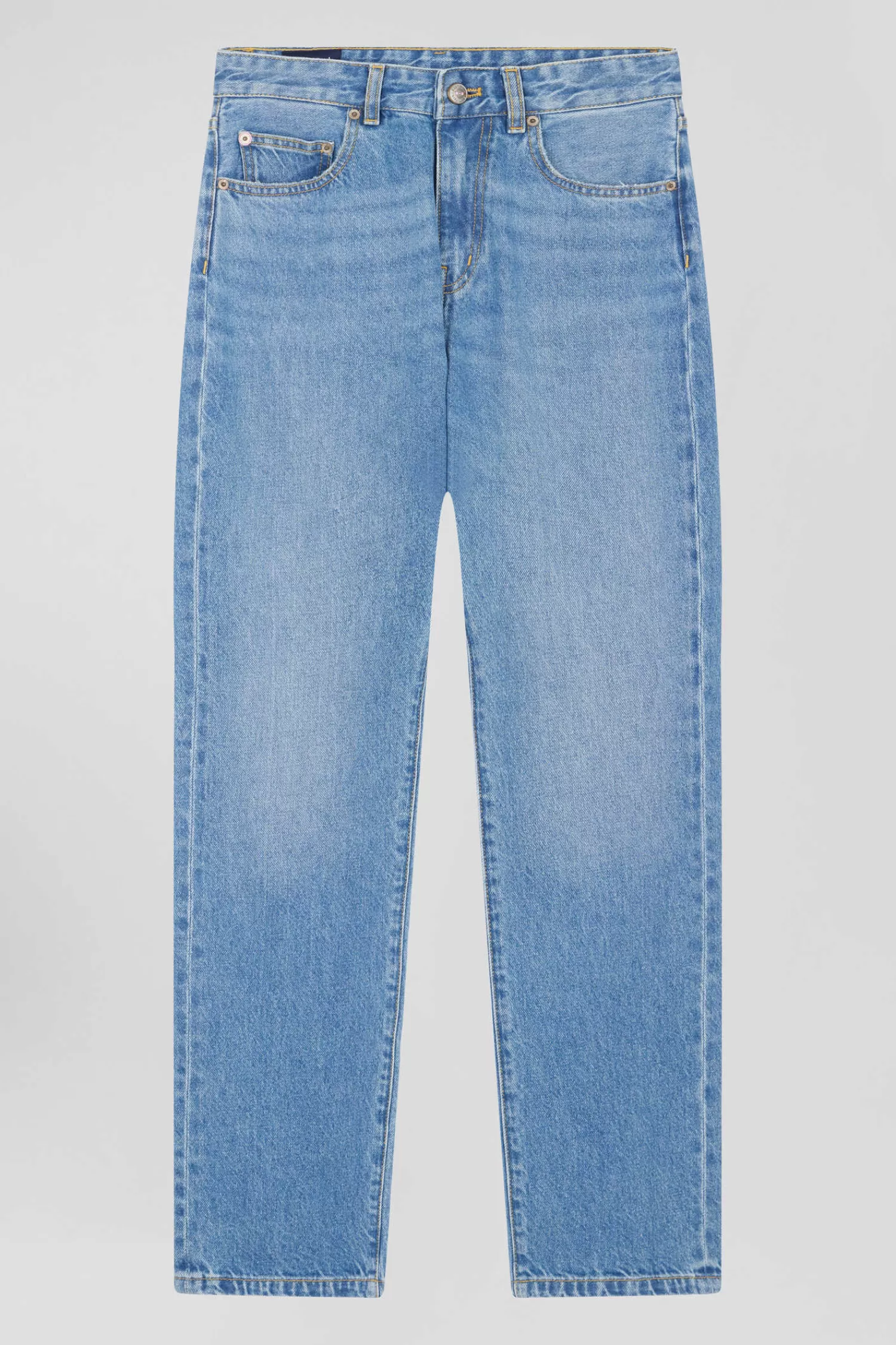 Eden Park Regular blue cotton 5-pocket jeans<Women Pants
