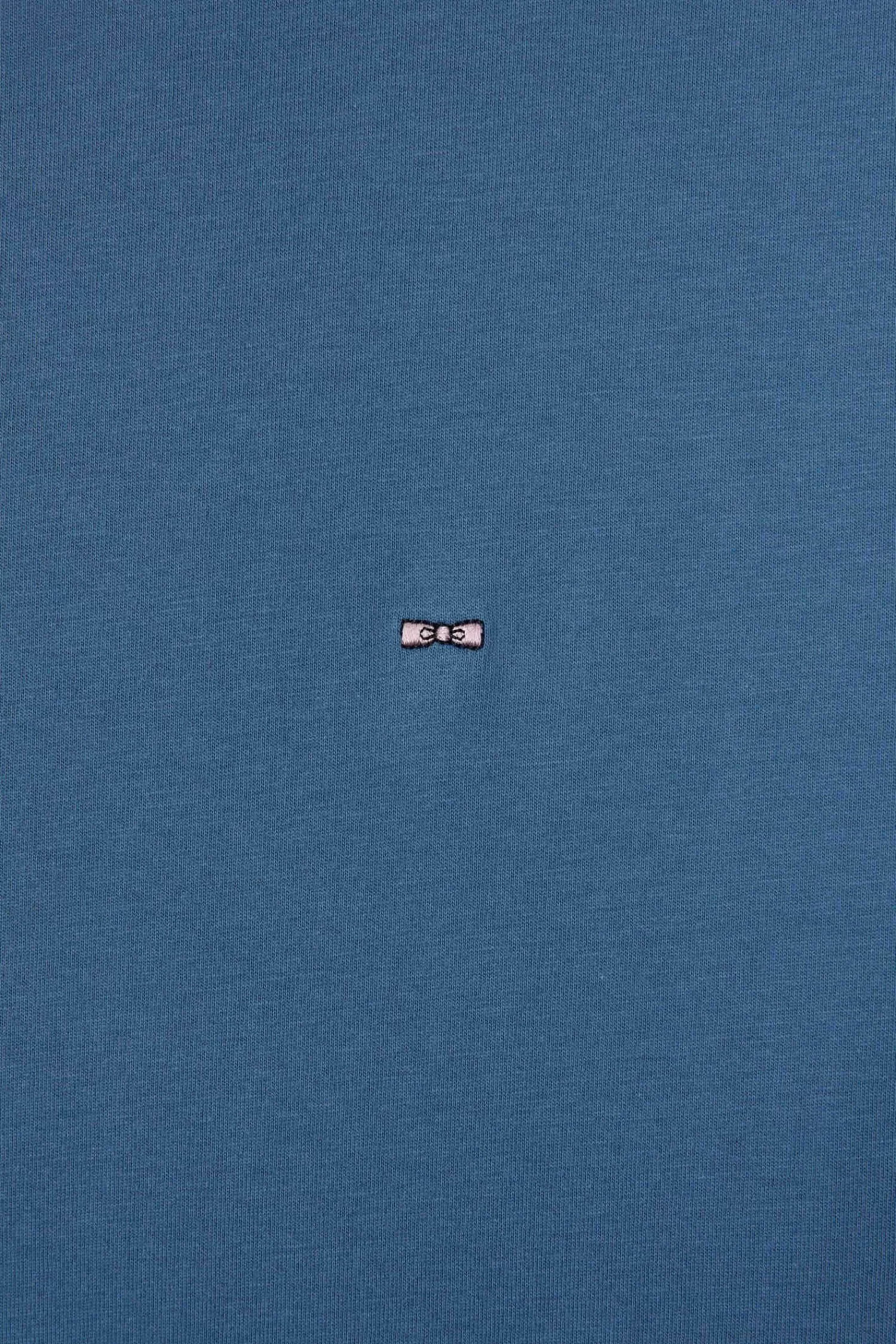 regular_blue_pima_cotton_shortsleeved_tshirt_6.webp Eden Park Regular blue Pima cotton short-sleeved T-shirt< T-shirts