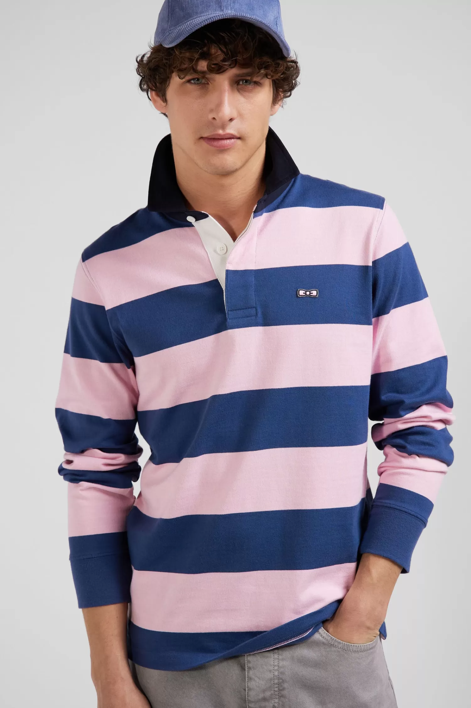 regular_dark_blue_longsleeved_colourblock_cotton_rugby_shirt_with_back_eden_park__embroidery_2.webp Eden Park Regular dark blue long-sleeved colourblock cotton rugby shirt with back 10 embroidery< Rugby Shirts