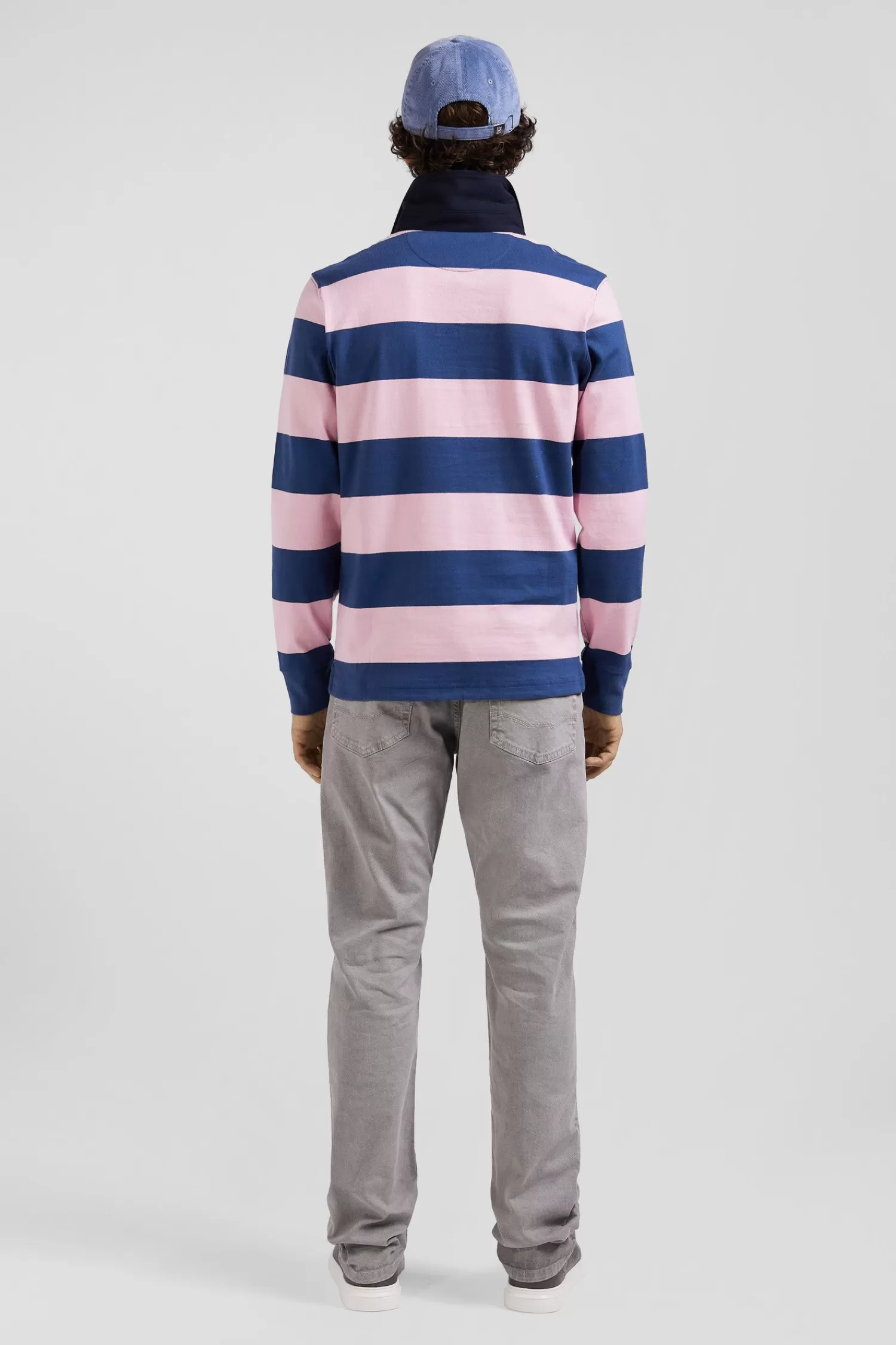 regular_dark_blue_longsleeved_colourblock_cotton_rugby_shirt_with_back_eden_park__embroidery_5.webp Eden Park Regular dark blue long-sleeved colourblock cotton rugby shirt with back 10 embroidery< Rugby Shirts