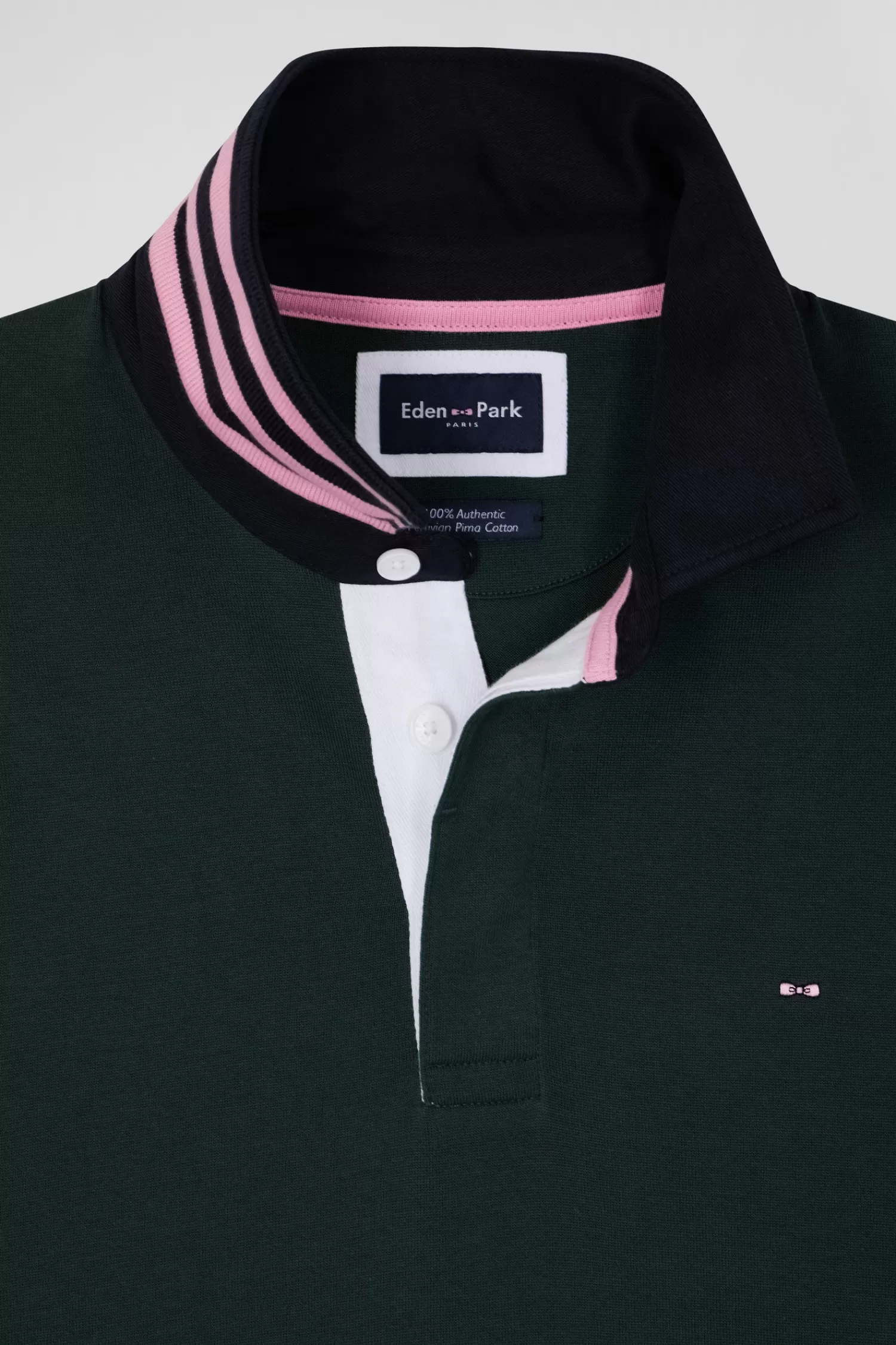 regular_green_longsleeved_pima_cotton_rugby_shirt_2.webp Eden Park Regular green long-sleeved Pima cotton rugby shirt< Rugby Shirts