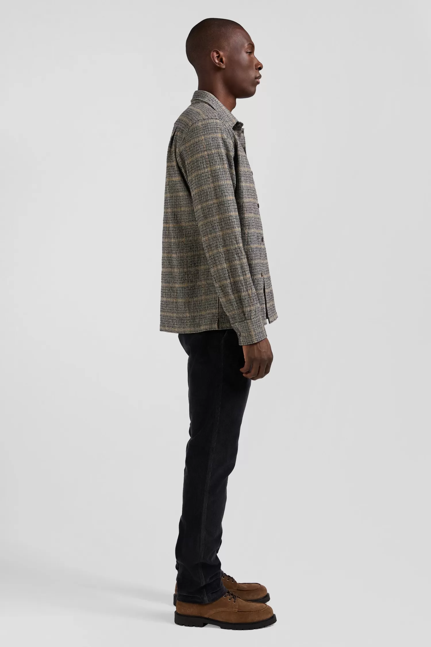 regular_grey_checked_wool_and_cotton_overshirt_4.webp Eden Park Regular grey checked wool and cotton overshirt< Shirts