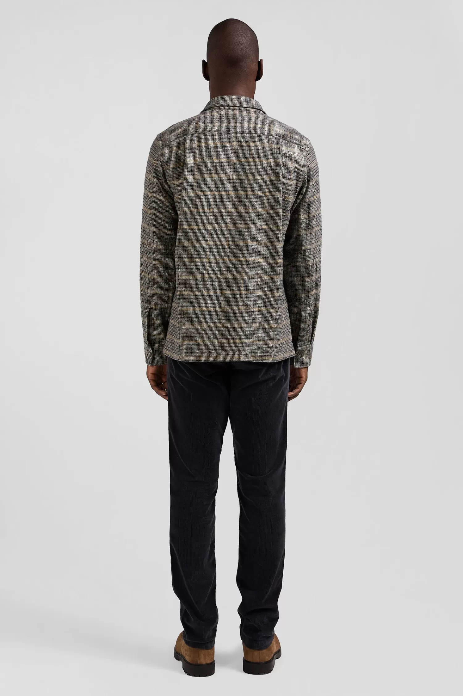 regular_grey_checked_wool_and_cotton_overshirt_5.webp Eden Park Regular grey checked wool and cotton overshirt< Shirts