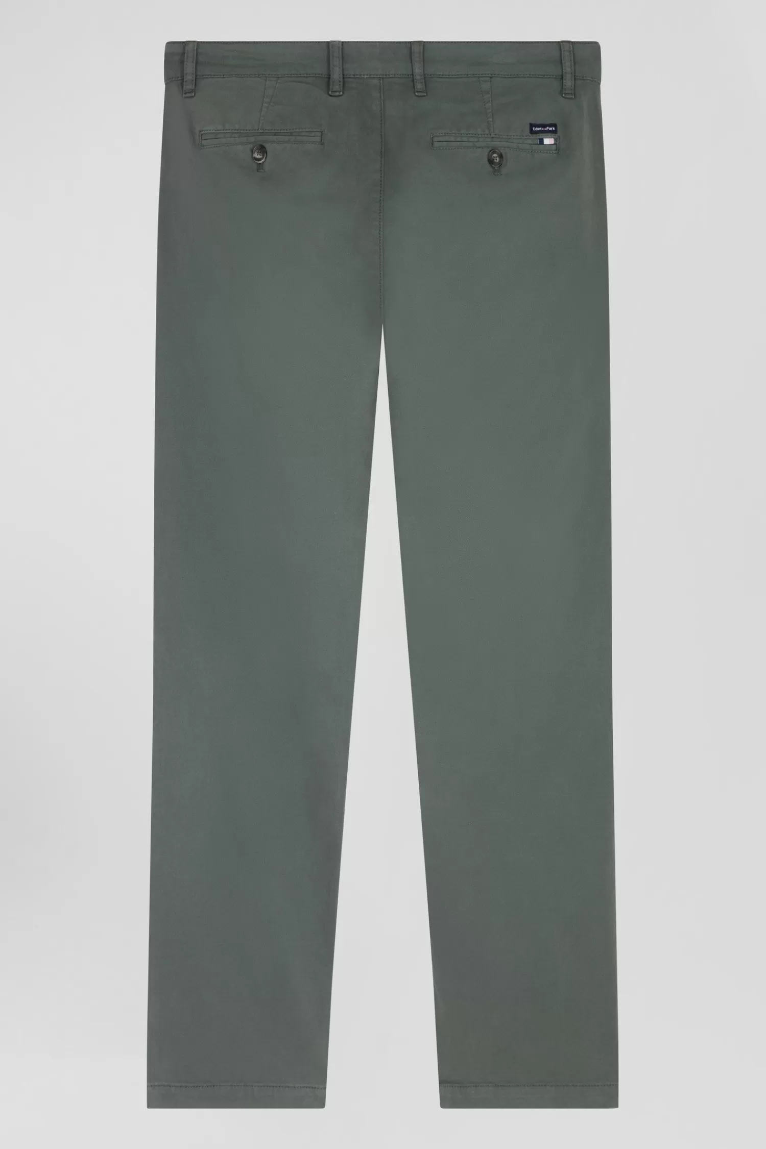 regular_grey_chino_trousers_in_stretch_cotton_gabardine_3.webp Eden Park Regular grey chino trousers in stretch cotton gabardine< Pants