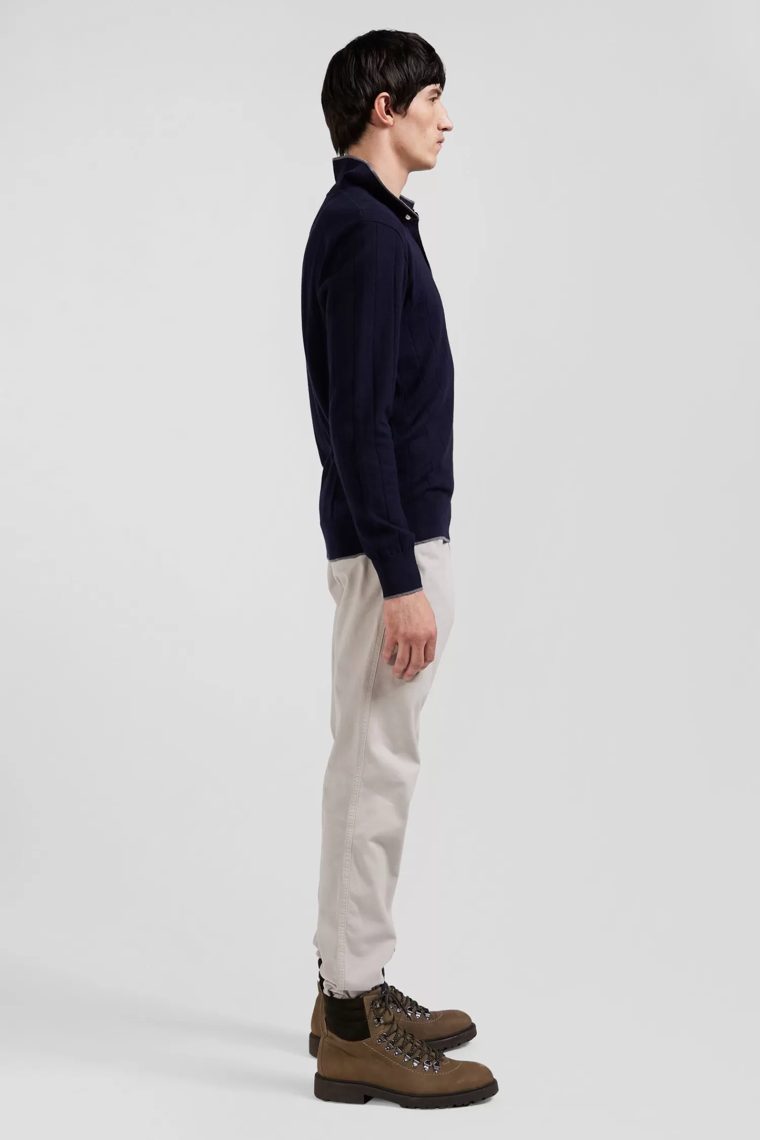 regular_navy_blue_cotton_and_cashmere_jumper_with_rugby_shirt_collar_4.webp Eden Park Regular navy blue cotton and cashmere jumper with rugby shirt collar< Sweaters
