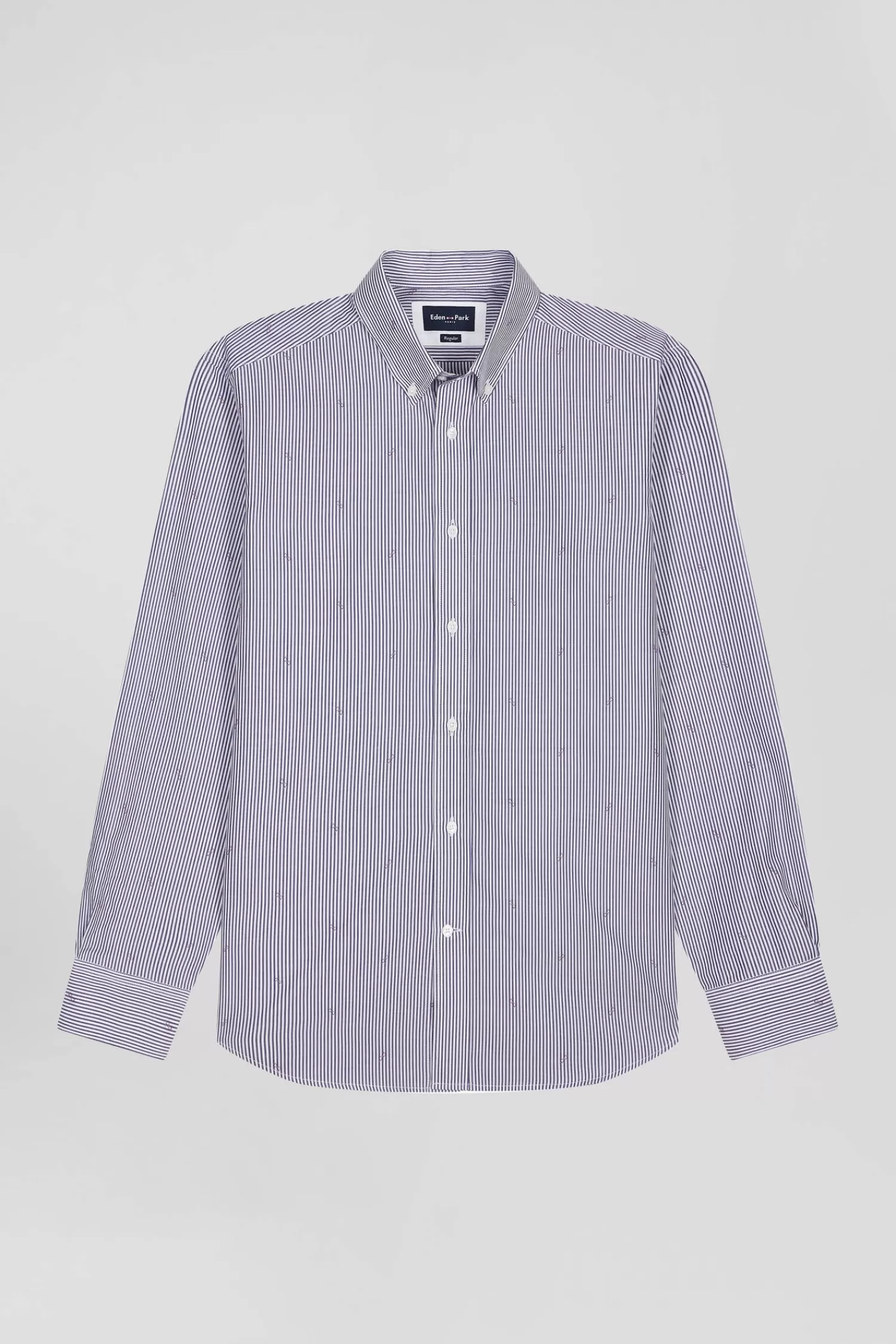 Eden Park Regular navy blue cotton shirt< Shirts