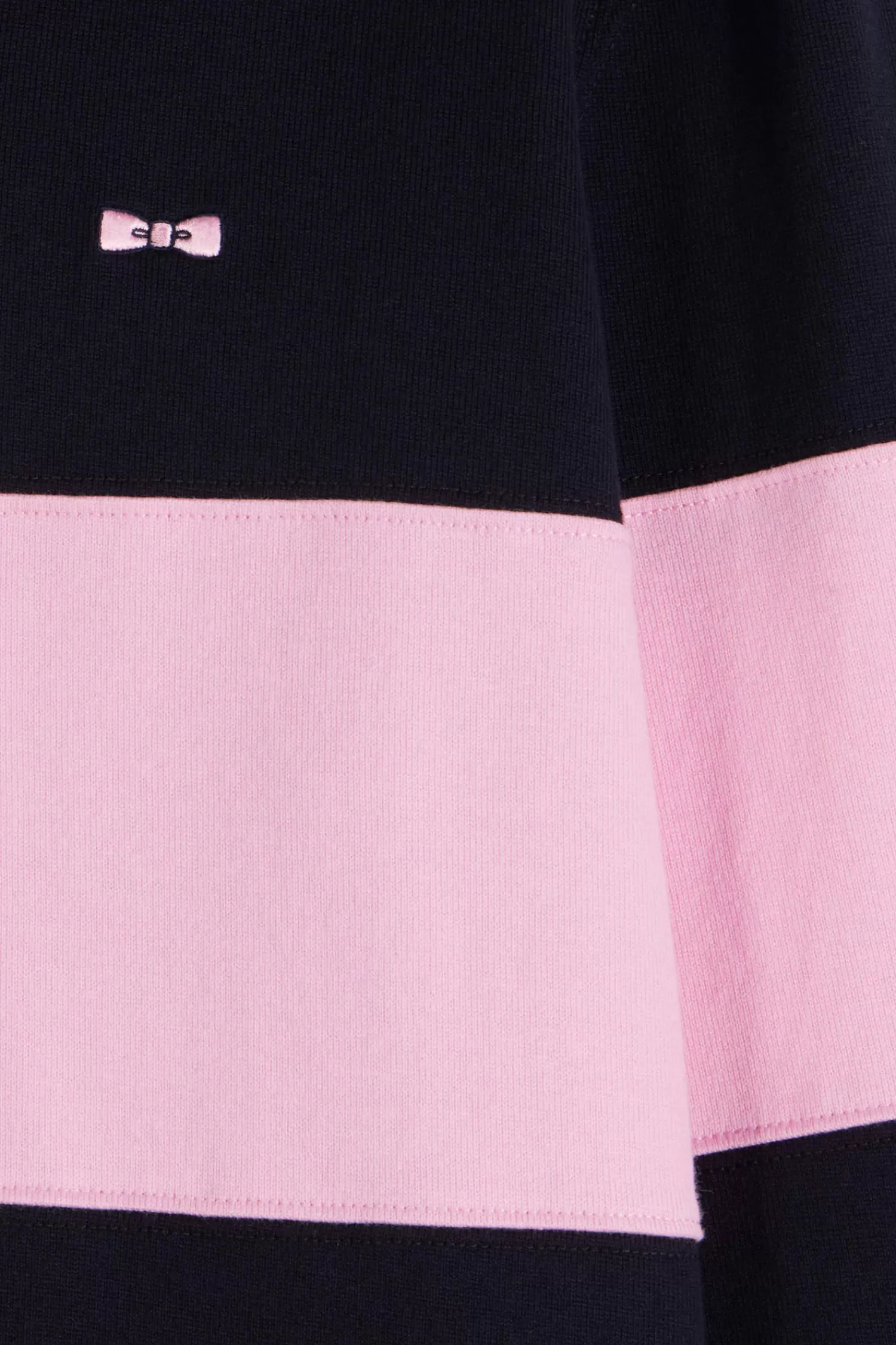 Eden Park Regular navy blue long-sleeved cotton rugby shirt with N°10 embroidery< Rugby Shirts