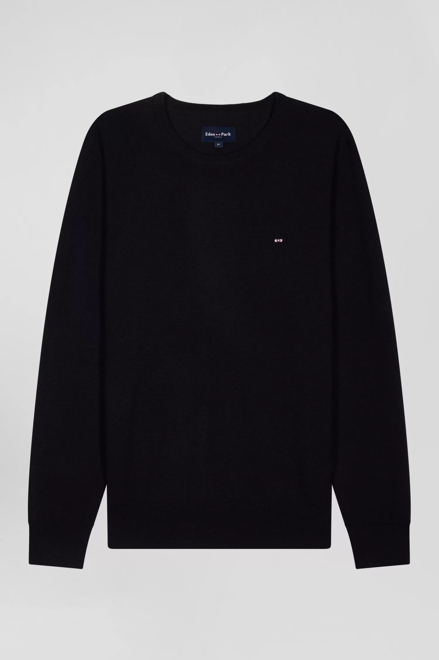 Eden Park Regular navy blue merino wool V-neck jumper< Sweaters